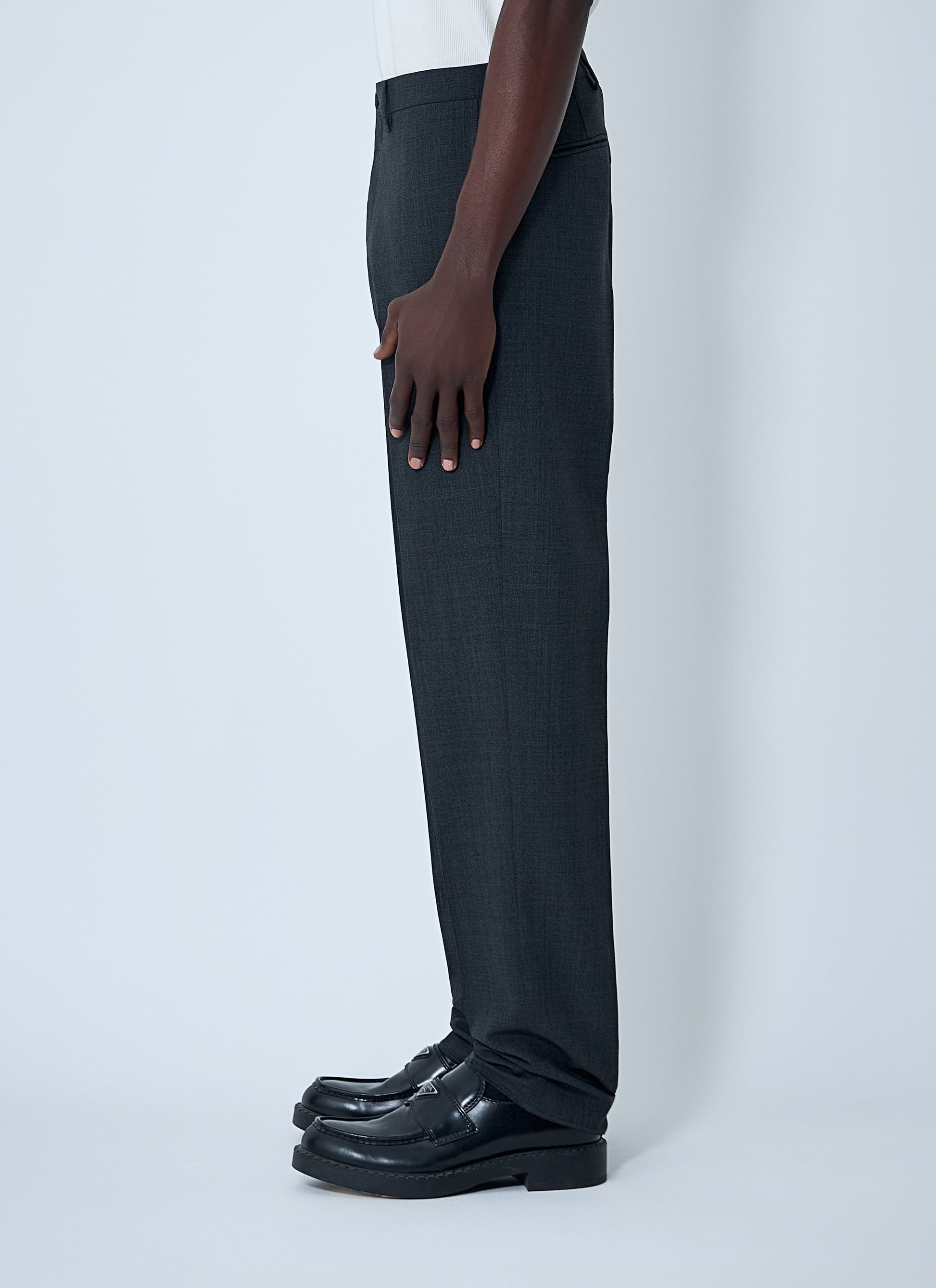 Prada Men Wool Tailored Pants PRADA