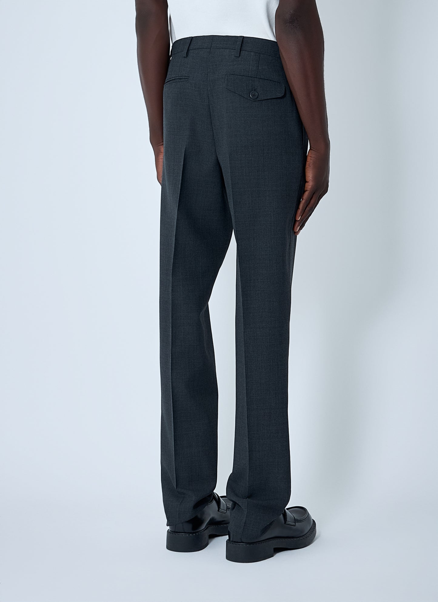 Prada Men Wool Tailored Pants PRADA