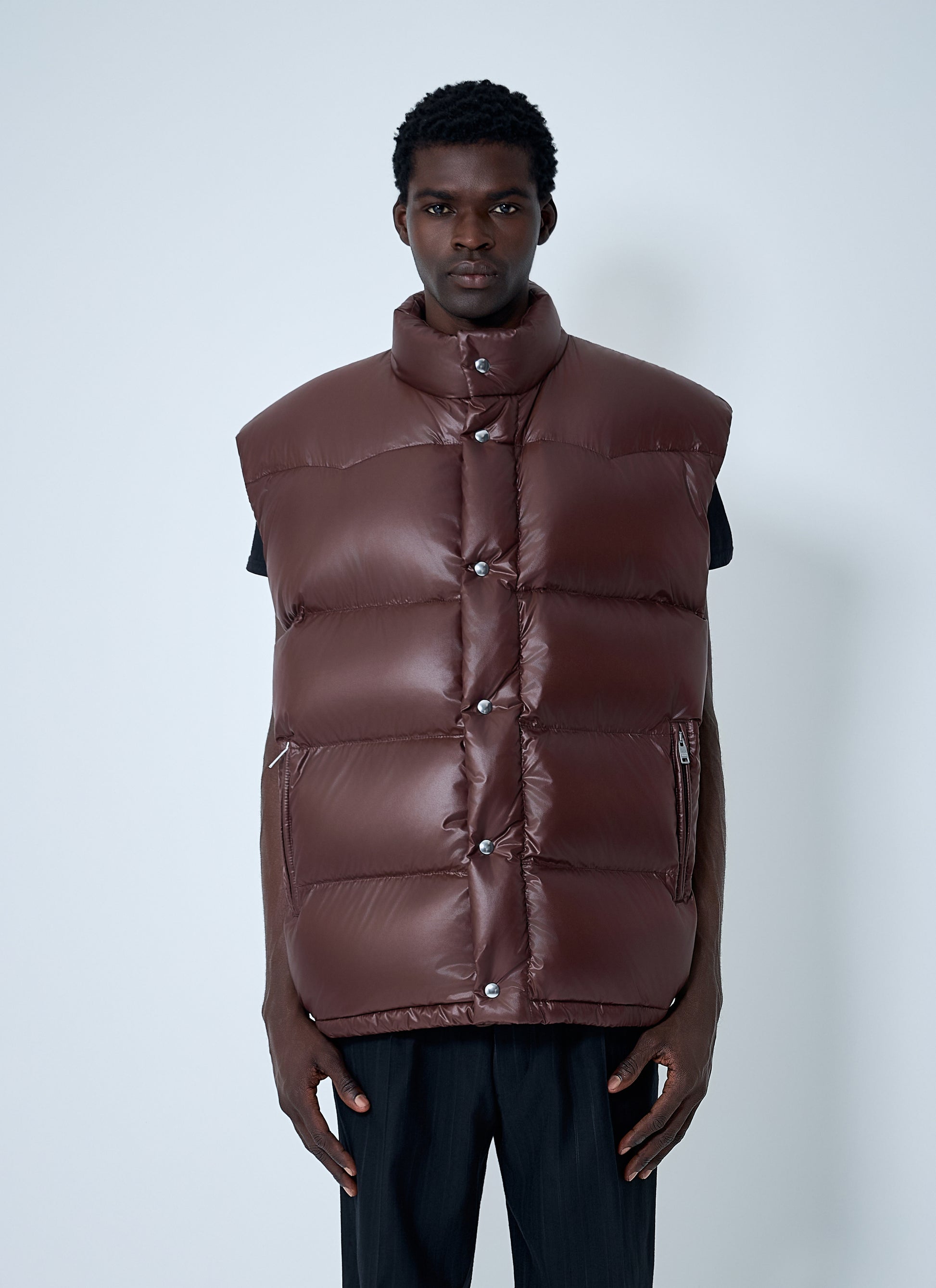 Prada Men Re-Nylon Down Vest PRADA