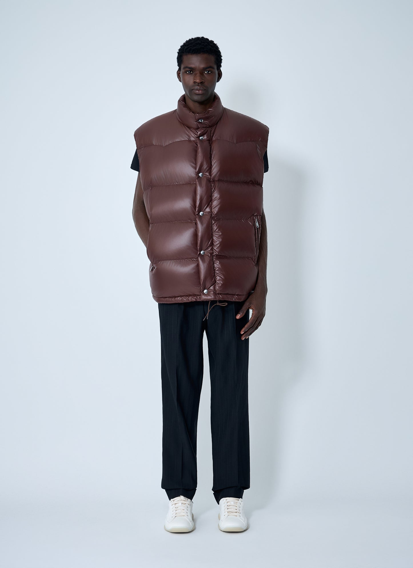 Prada Men Re-Nylon Down Vest PRADA