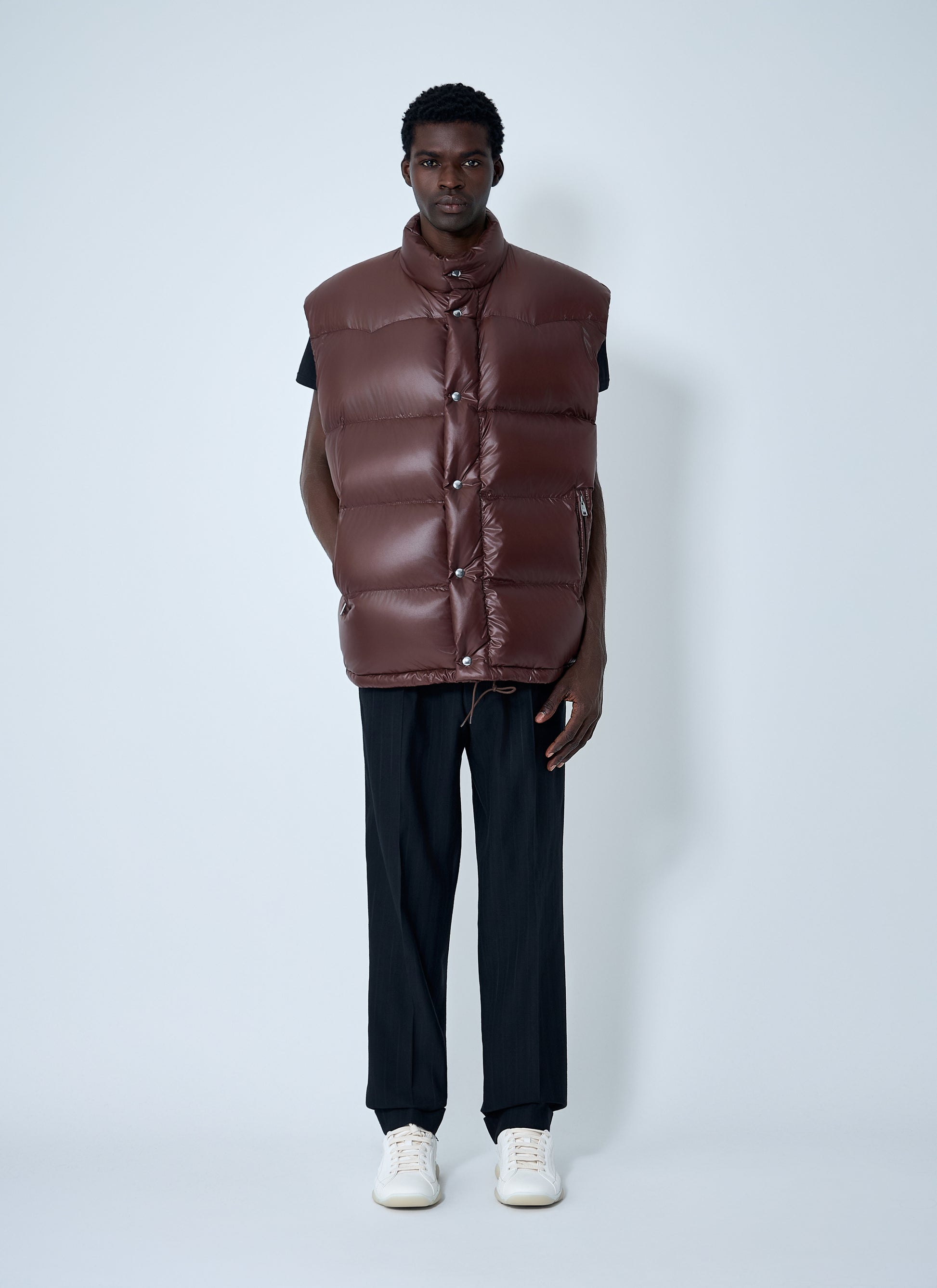 Prada Men Re-Nylon Down Vest PRADA