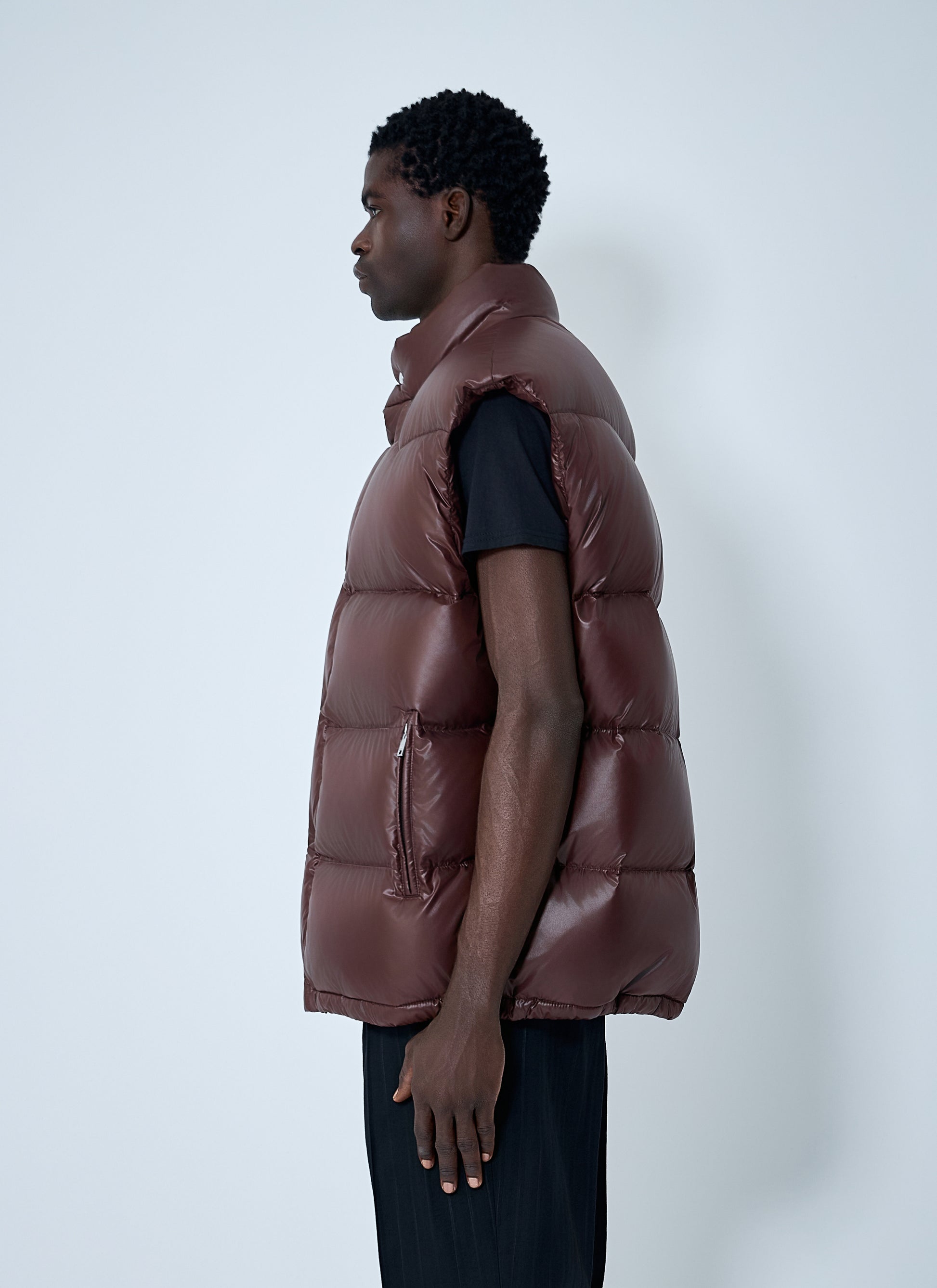 Prada Men Re-Nylon Down Vest PRADA
