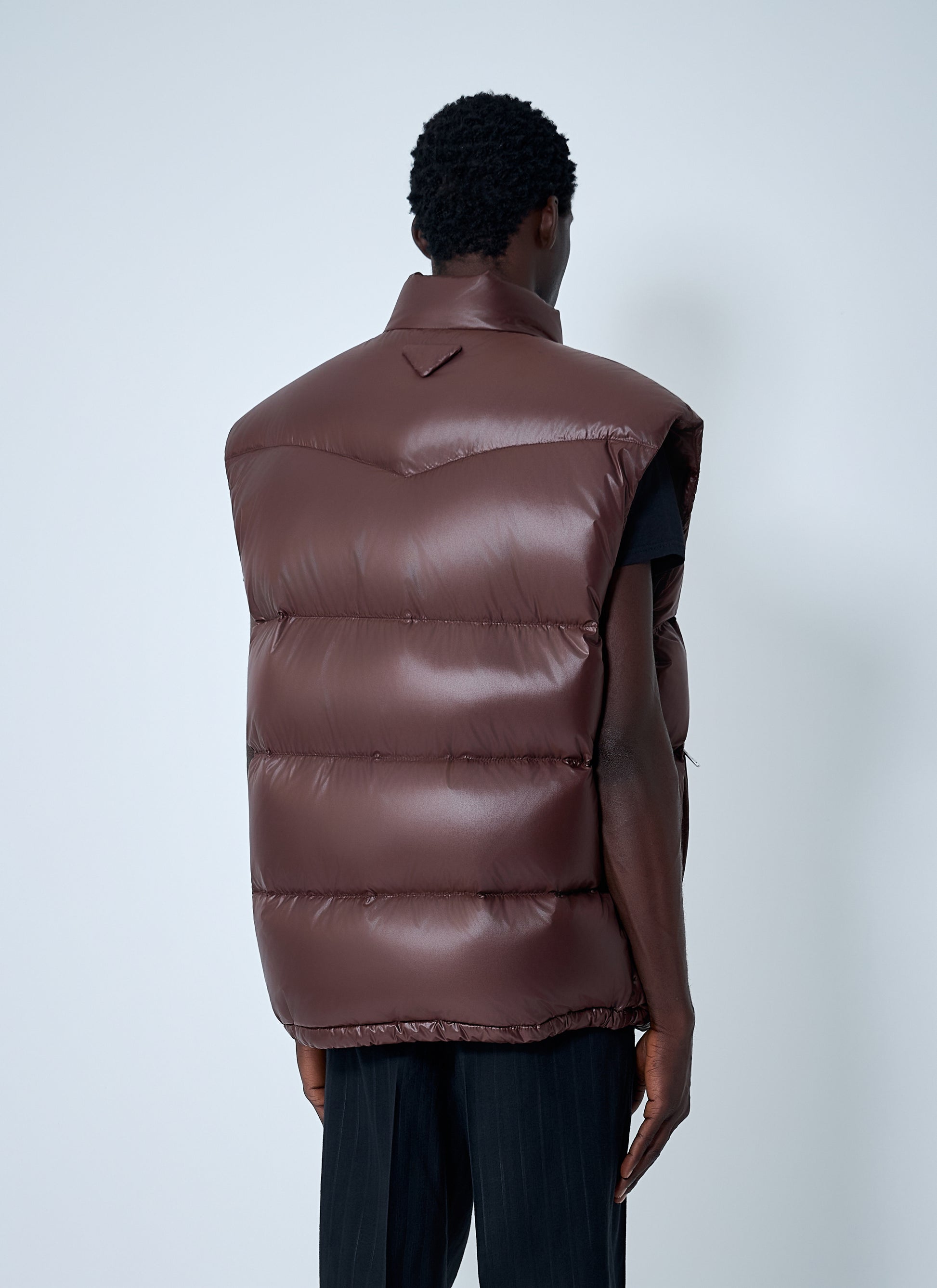 Prada Men Re-Nylon Down Vest PRADA