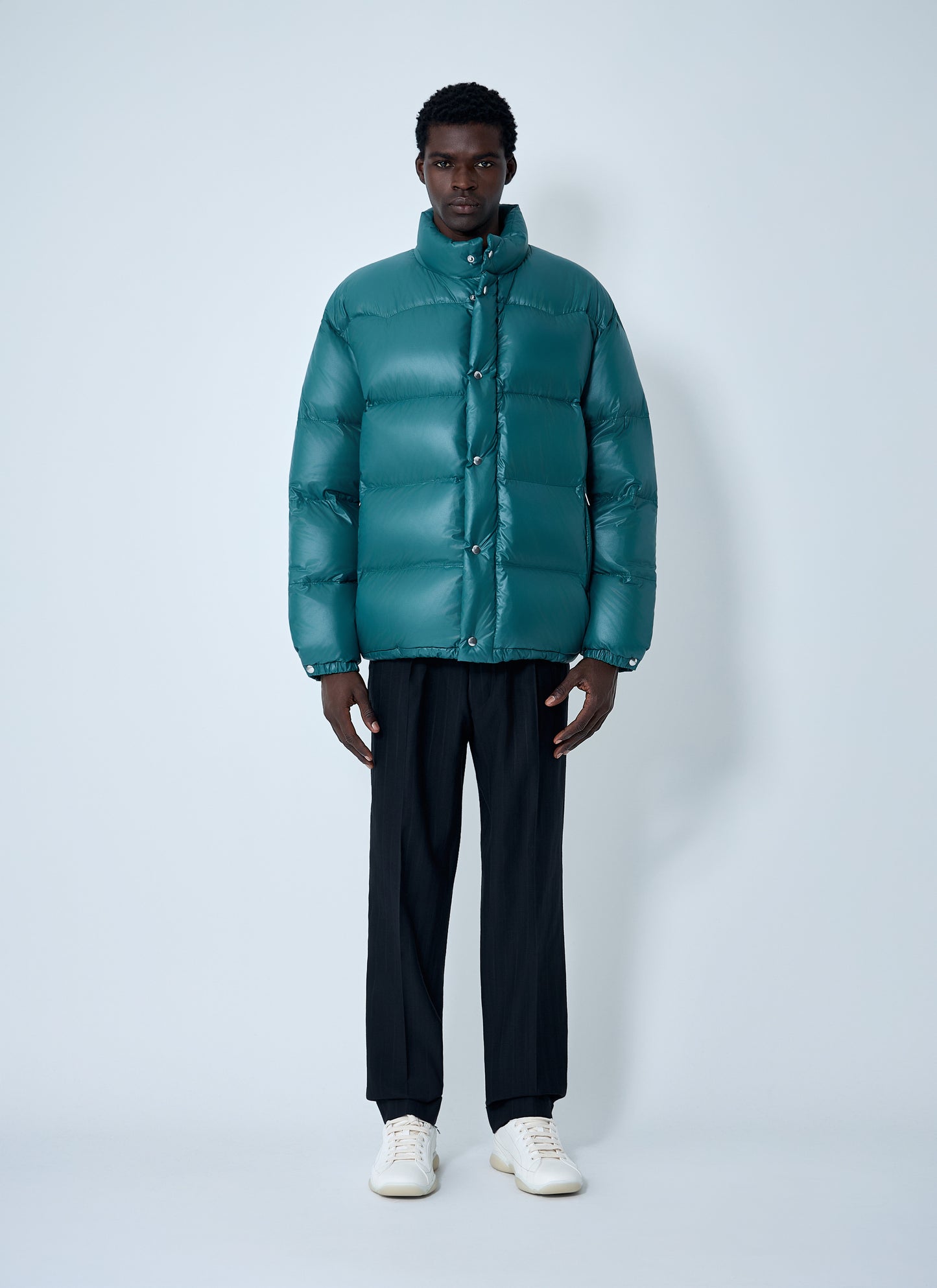 Prada Men Re-Nylon Down Coat PRADA