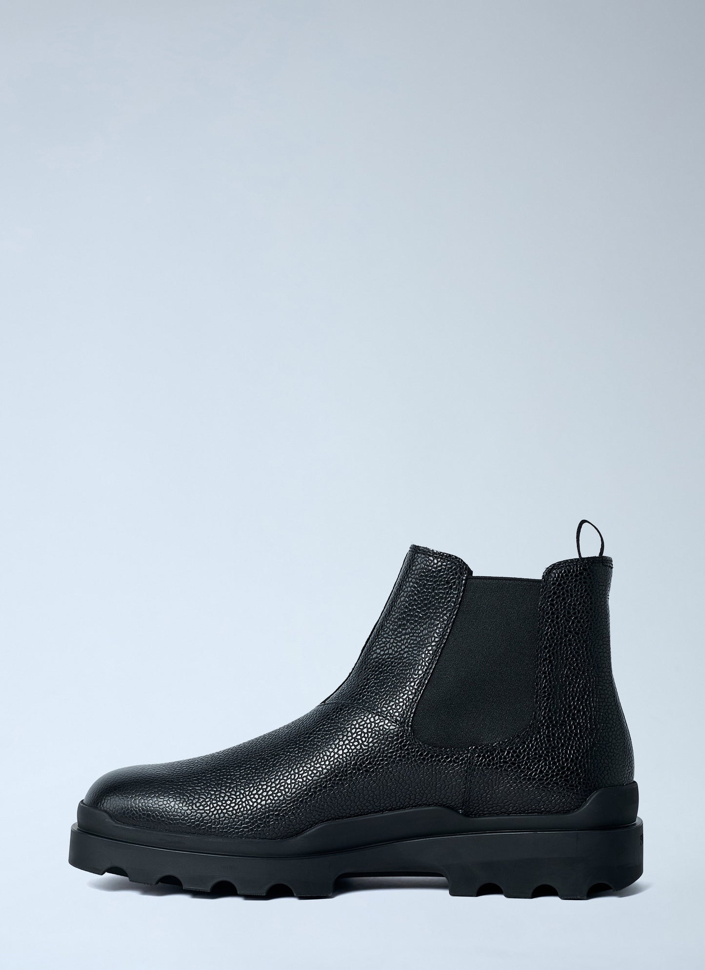 Prada Men Stamped Leather Boots PRADA