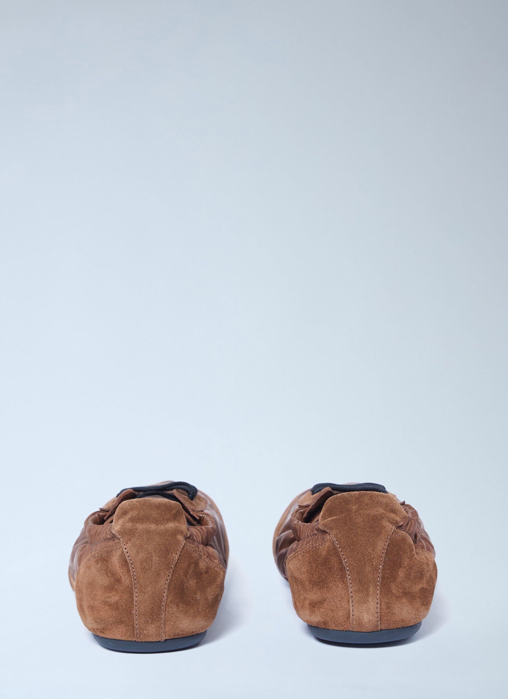 Prada Men Collapse Re-Nylon And Suede Sneakers PRADA
