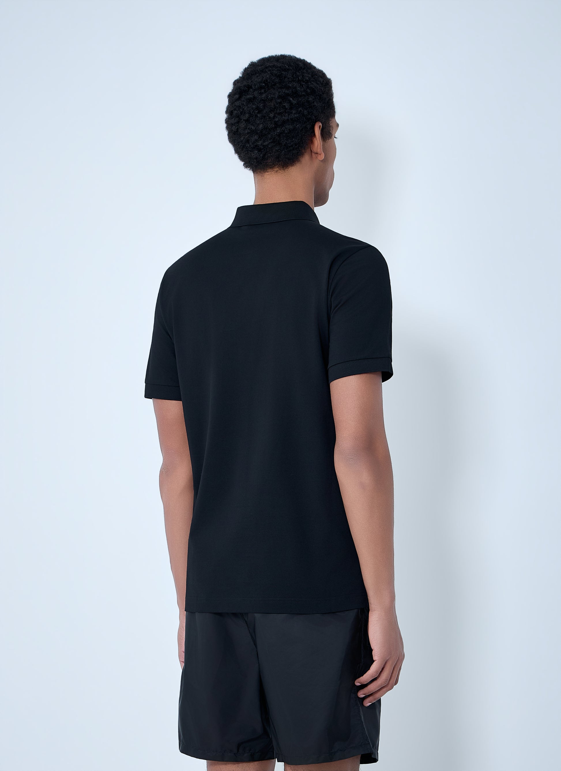 Prada Men Logo Motif Polo Shirt PRADA