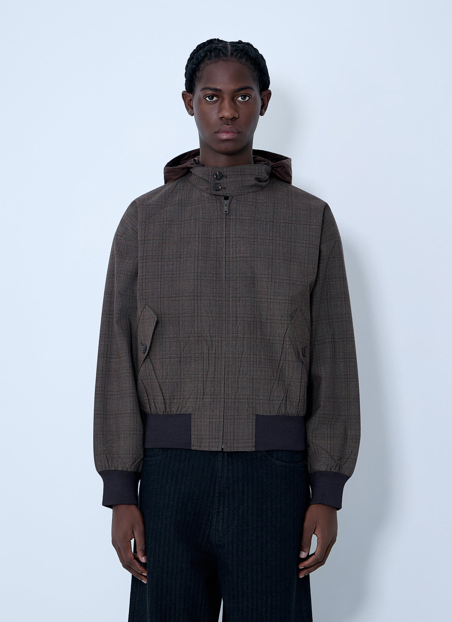 Prada Men Hooded Wool Jacket PRADA