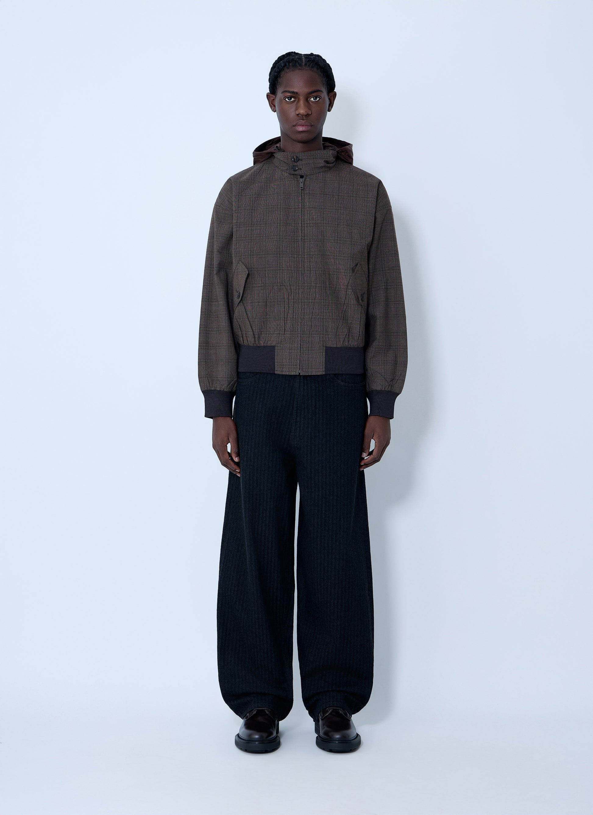 Prada Men Hooded Wool Jacket PRADA