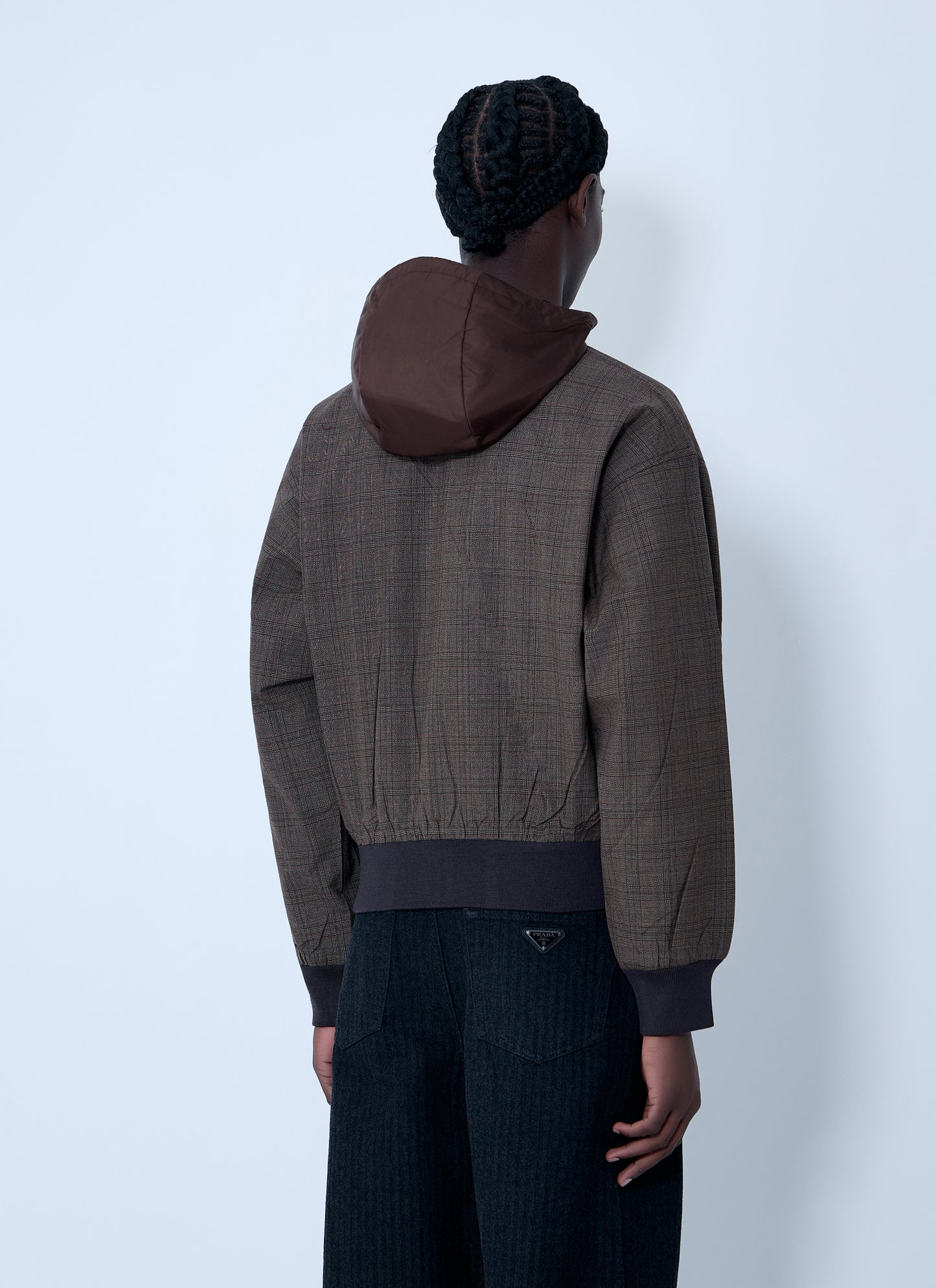 Prada Men Hooded Wool Jacket PRADA