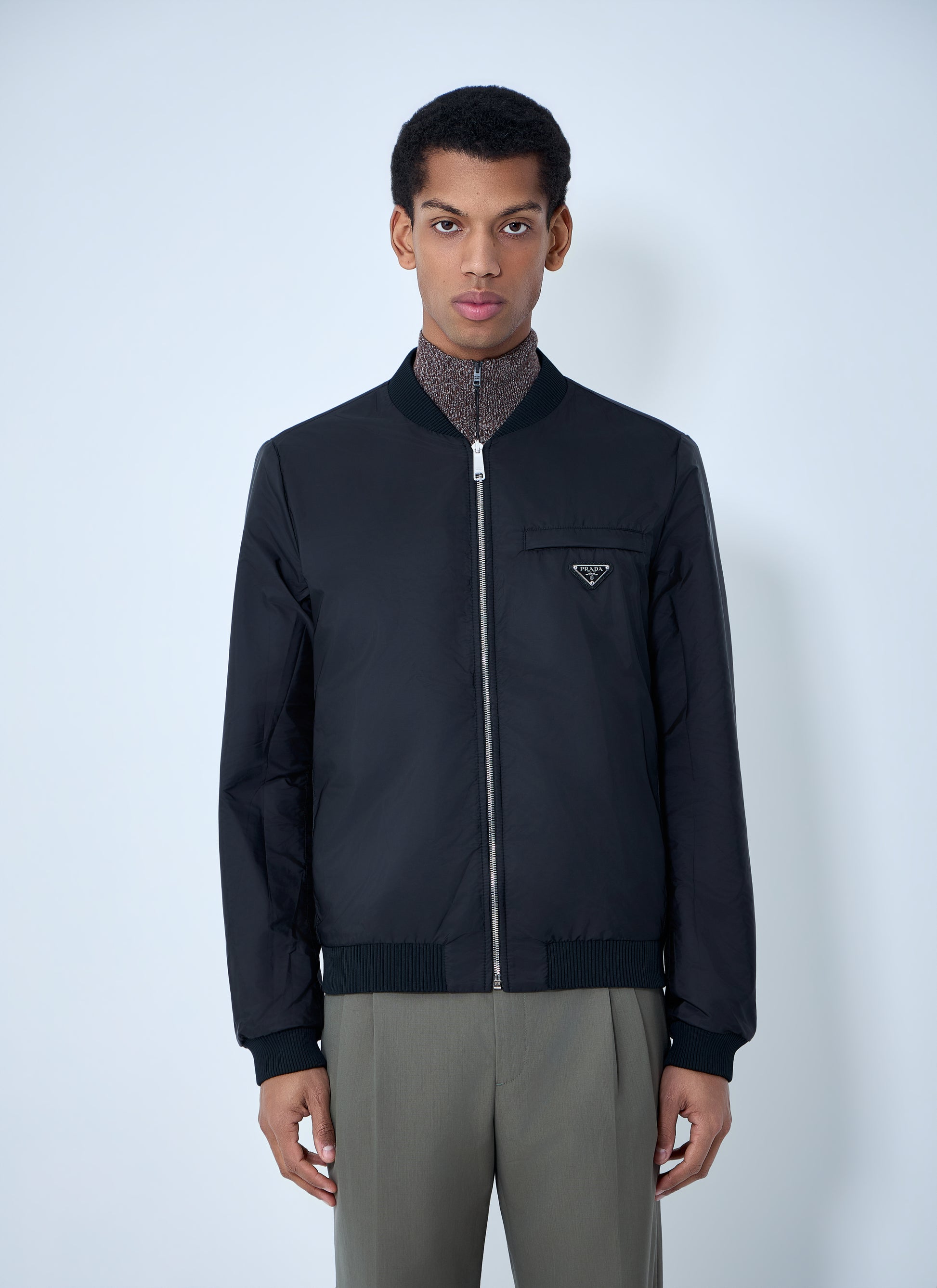 Prada Men Reversible Bomber Jacket PRADA