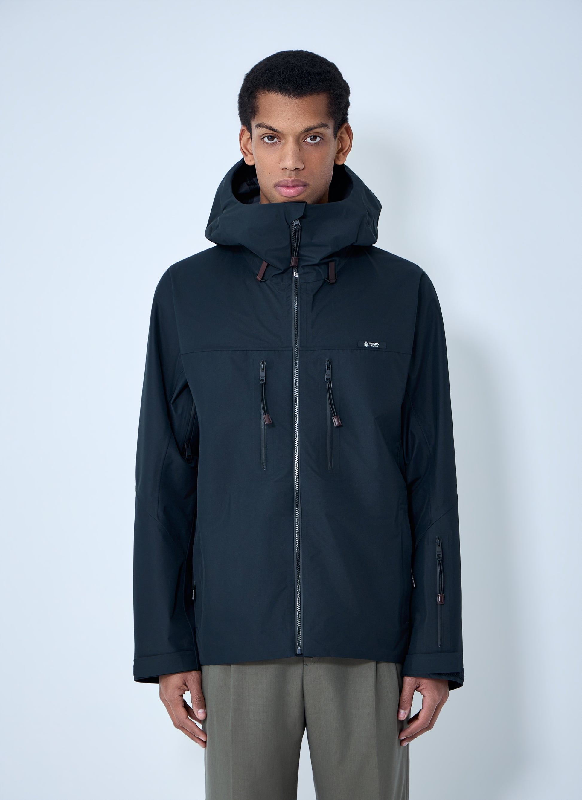 Prada Men Technical Bomber Jacket PRADA