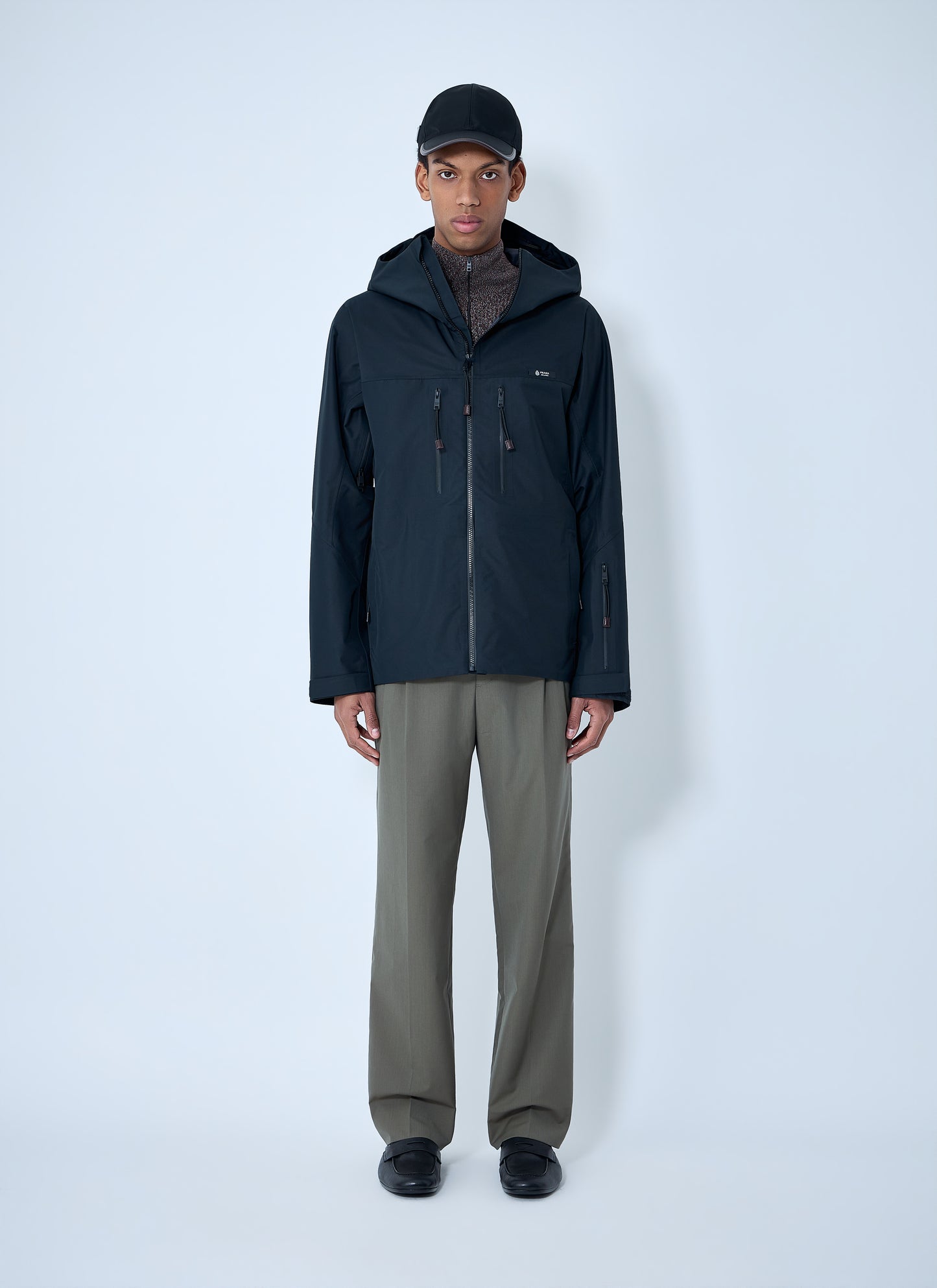 Prada Men Technical Bomber Jacket PRADA