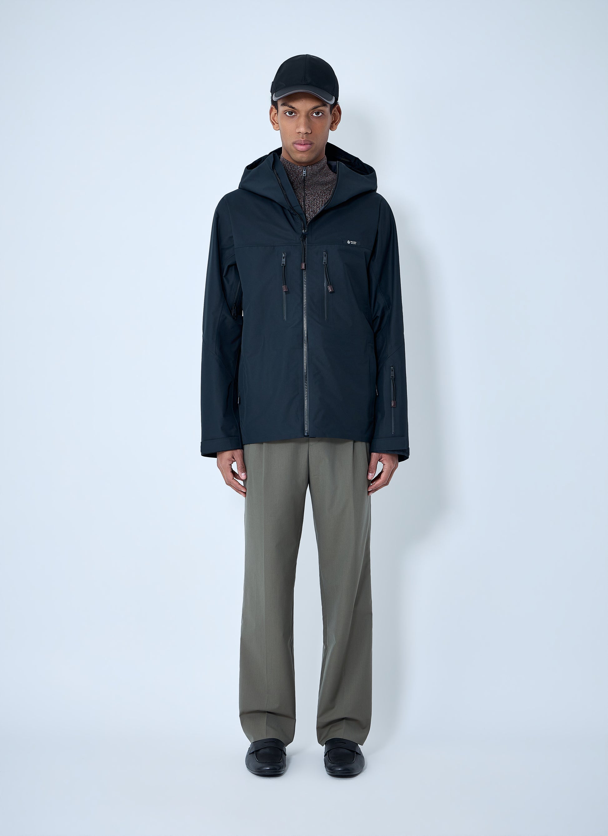 Prada Men Technical Bomber Jacket PRADA