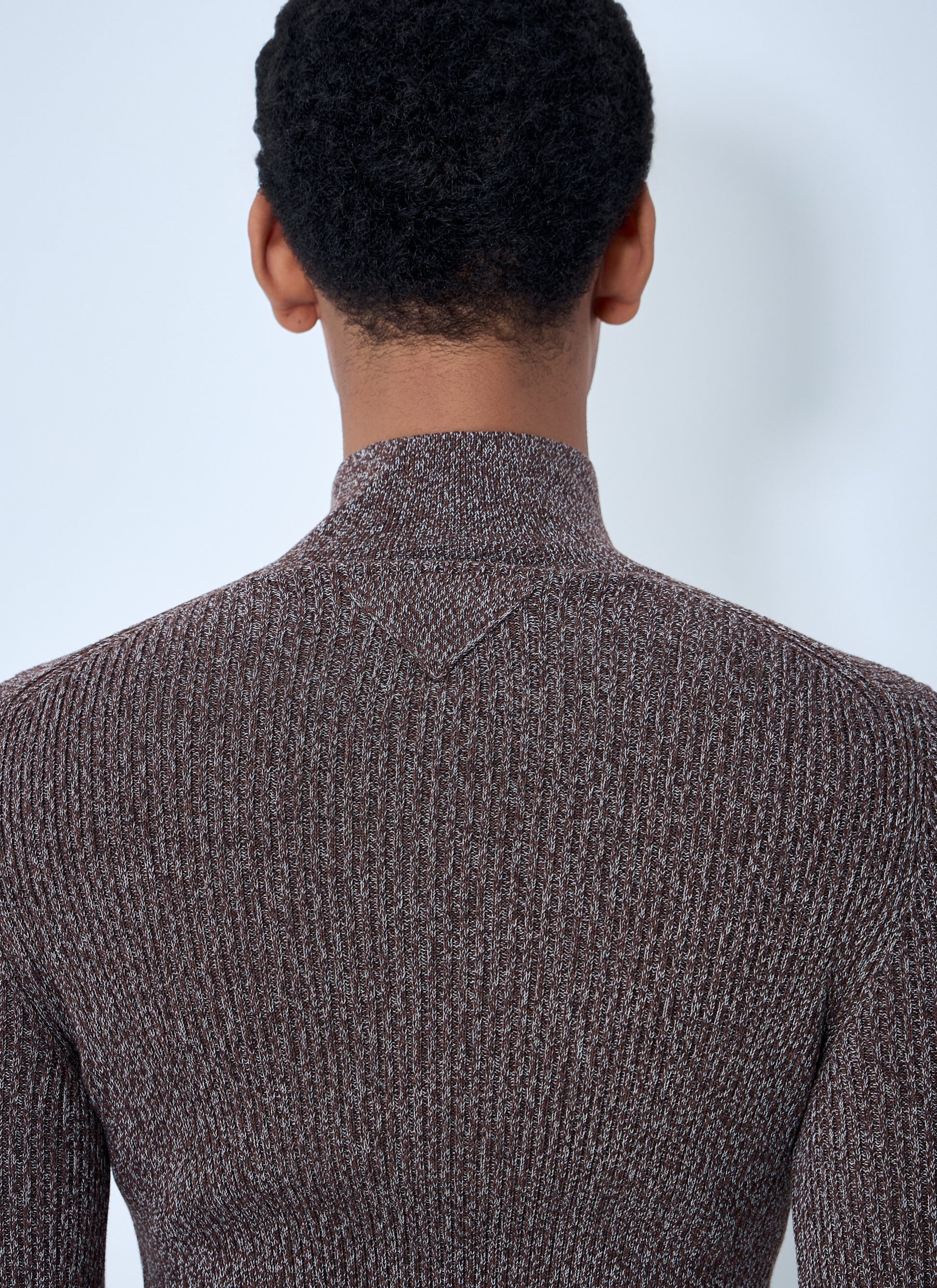 Prada Men High Neck Zip Sweater PRADA