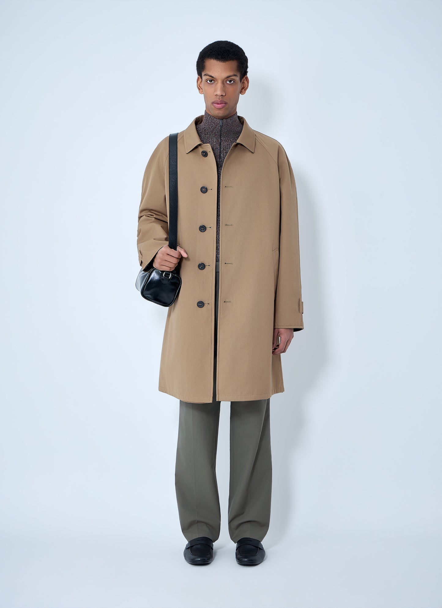 Prada Men Reversible Buttoned Coat PRADA