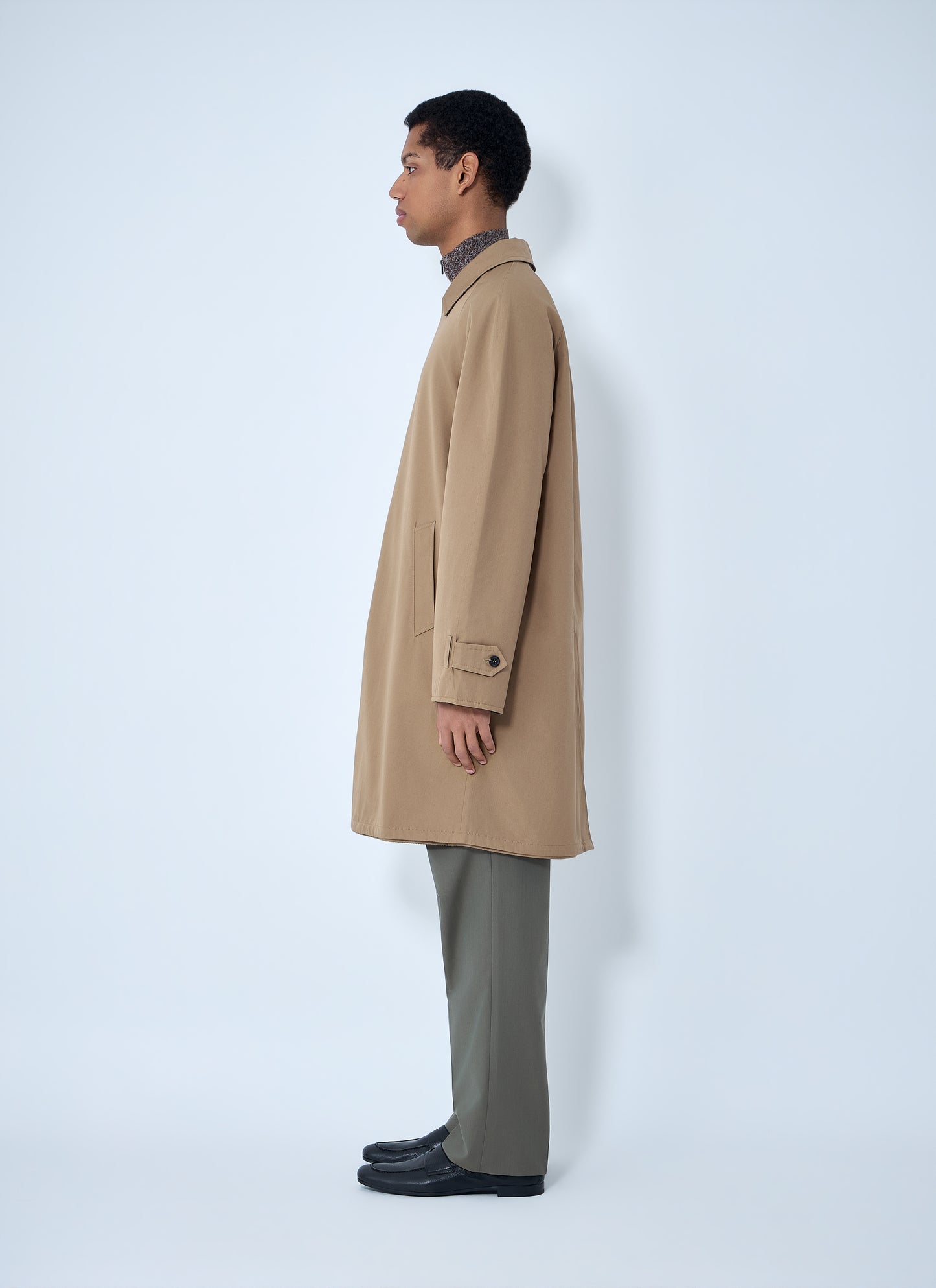 Prada Men Reversible Buttoned Coat PRADA