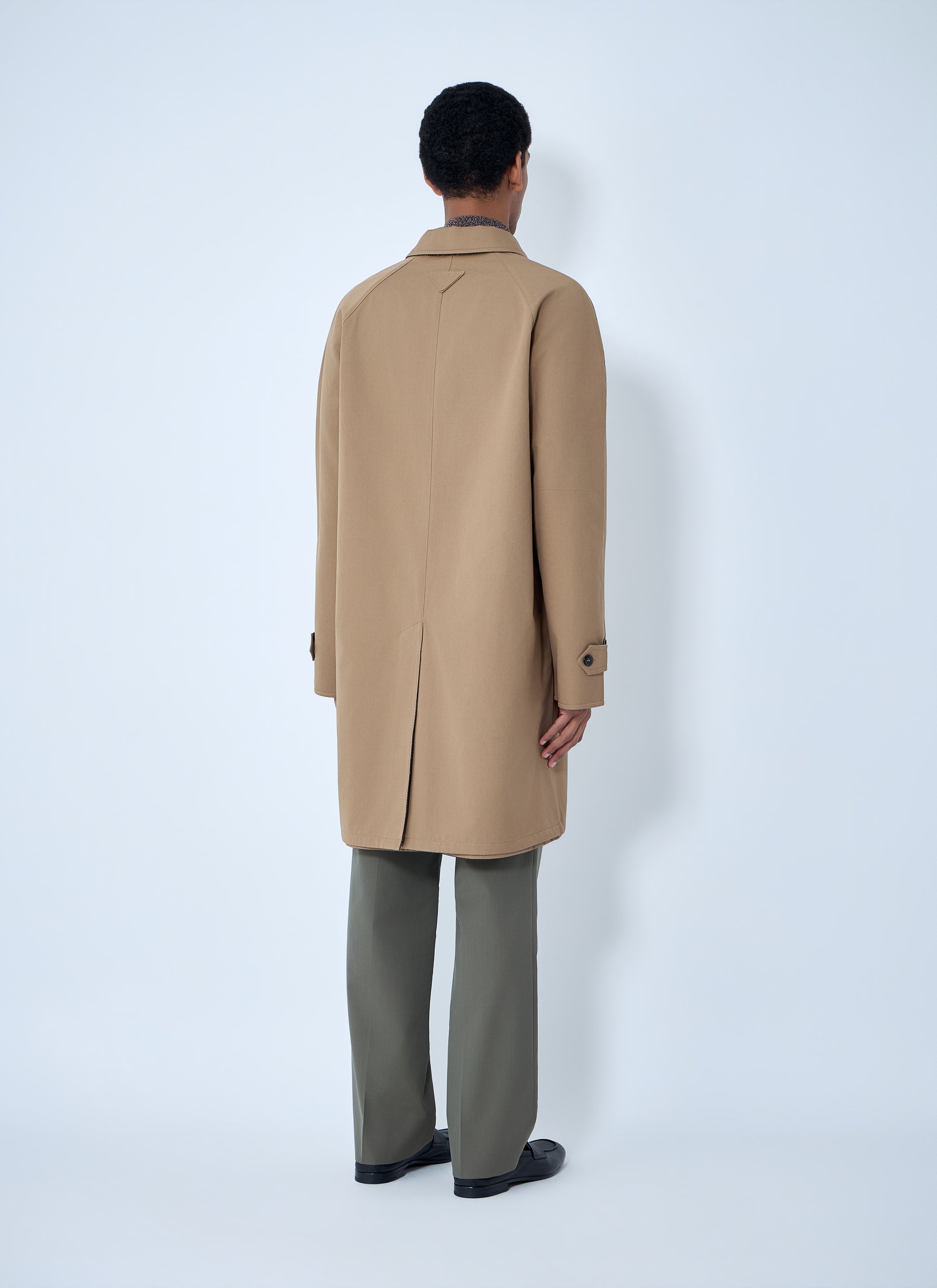 Prada Men Reversible Buttoned Coat PRADA