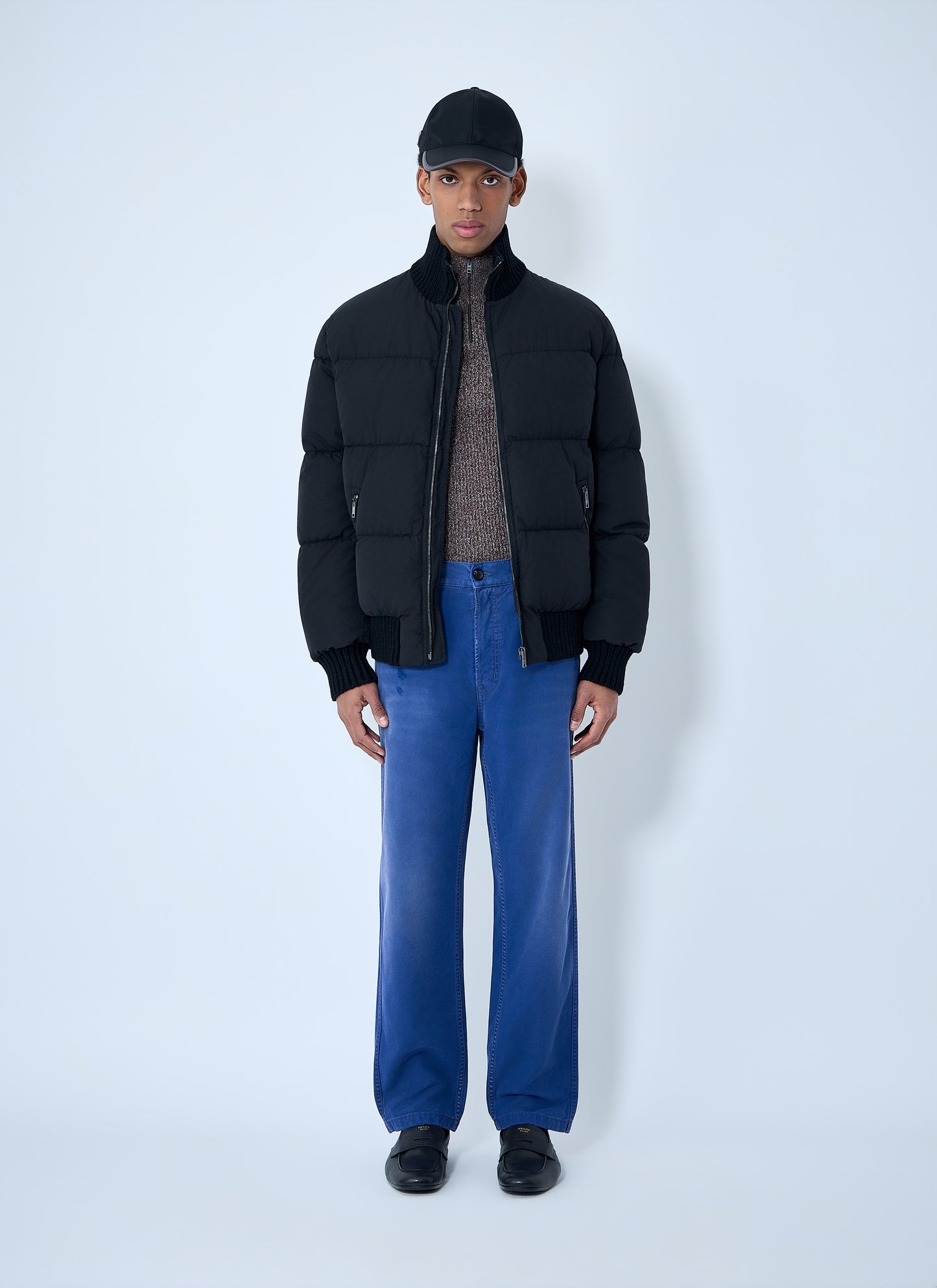 Prada Men Cotton Twill Pants PRADA