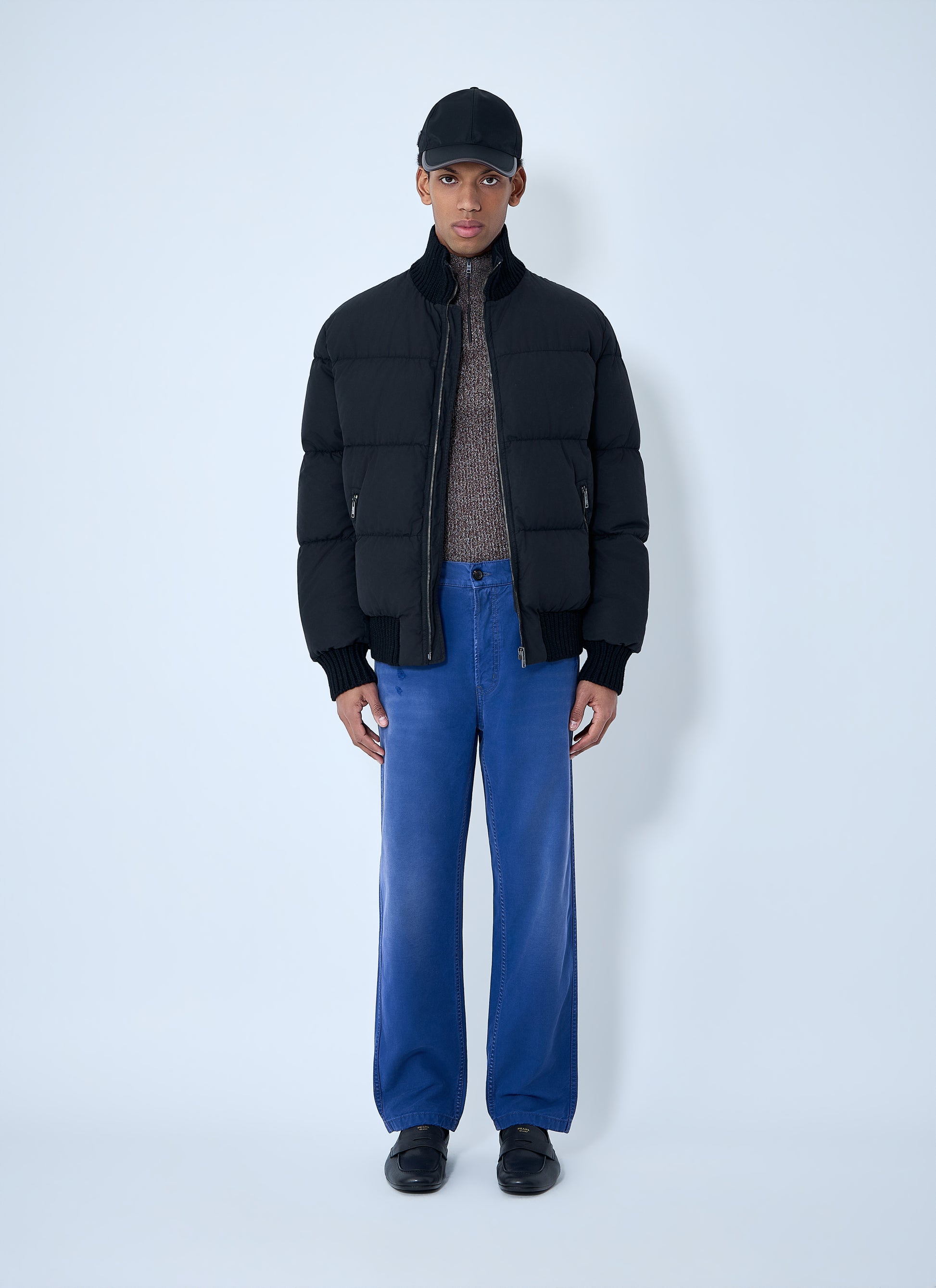 Prada Men Cotton Twill Pants PRADA