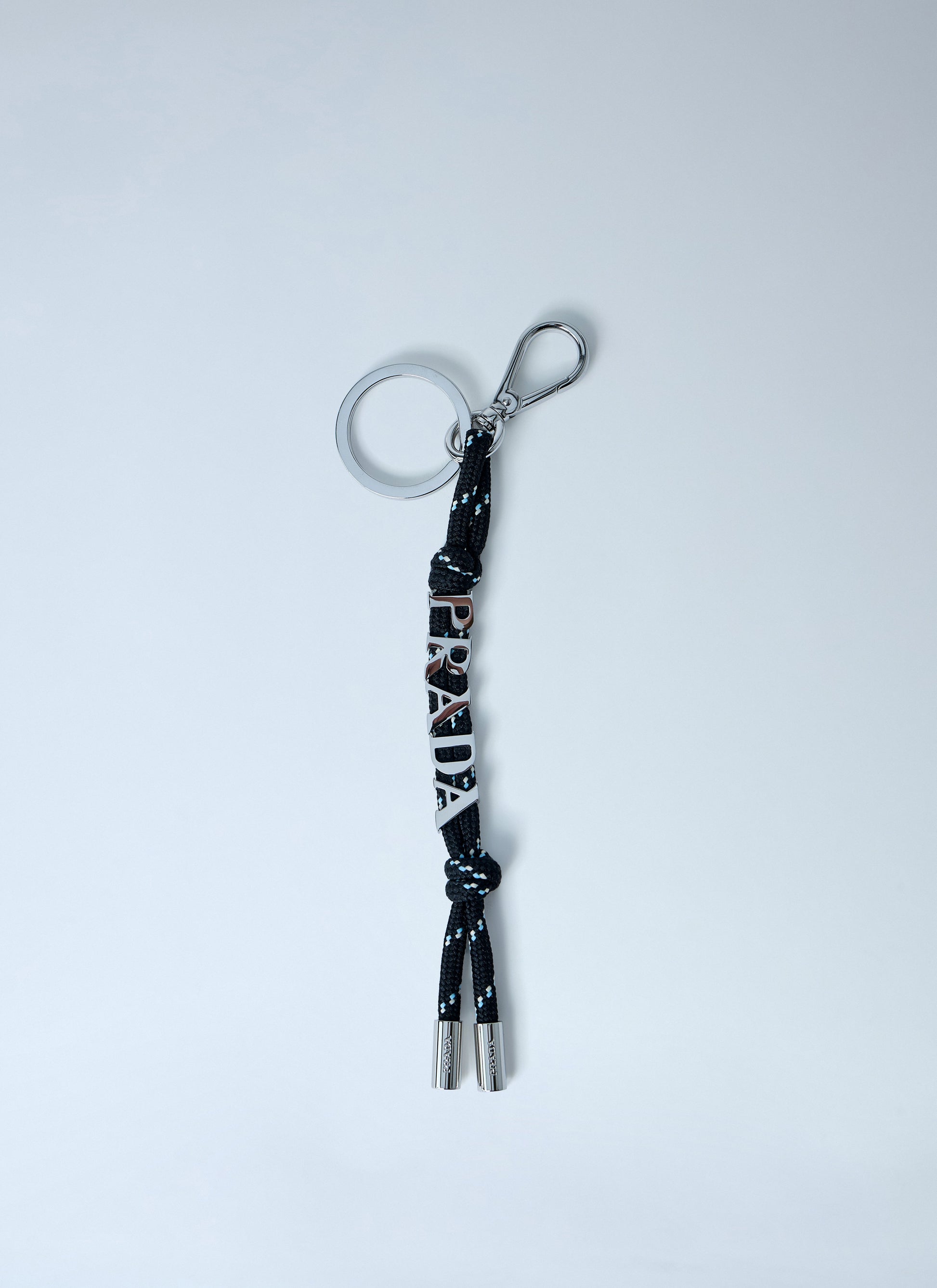 Prada Men Logo Embellished Keychain PRADA