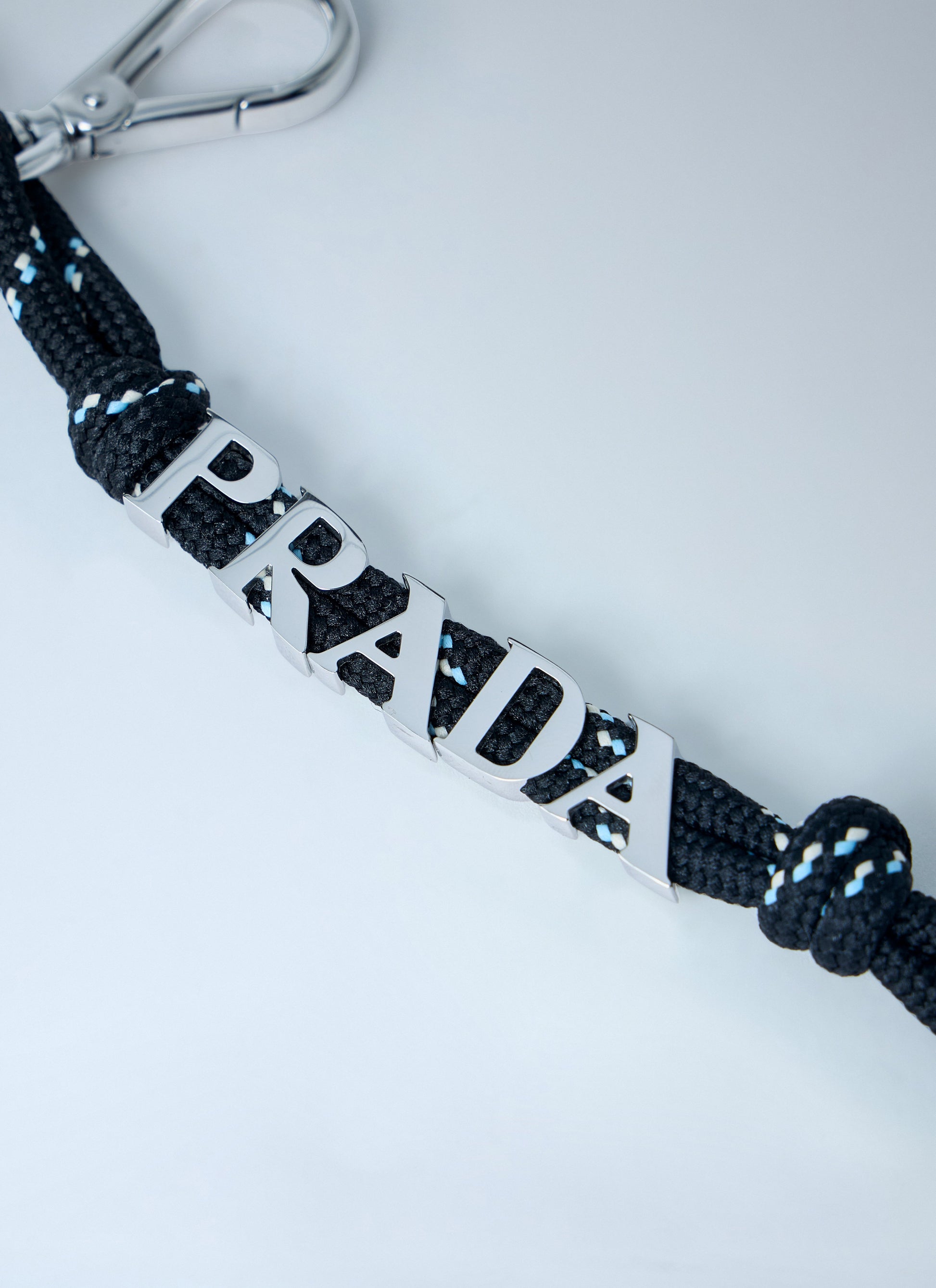 Prada Men Logo Embellished Keychain PRADA
