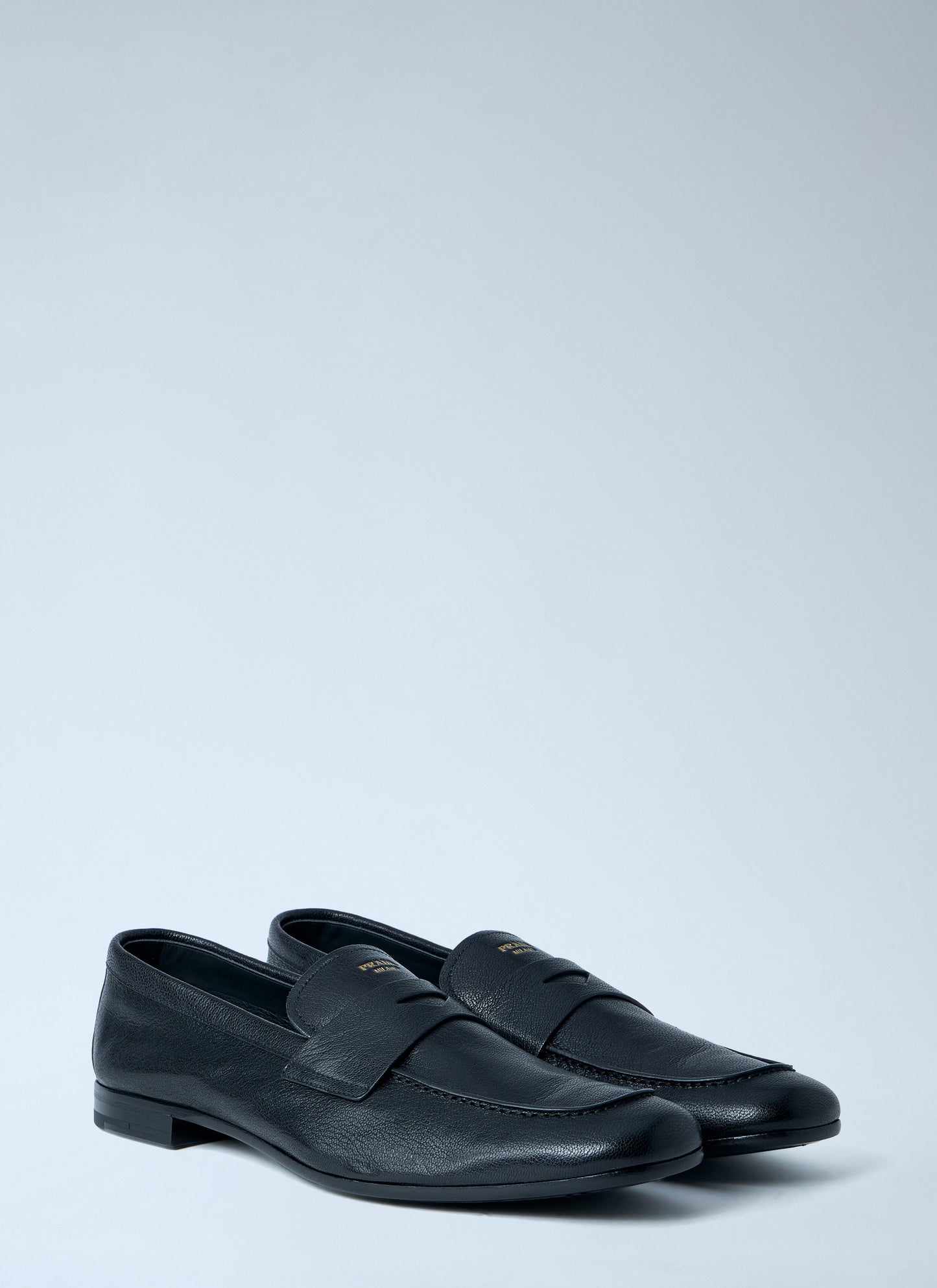 Prada Men Leather Loafers PRADA