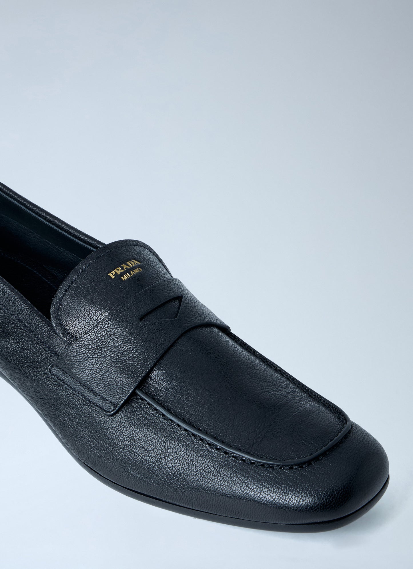 Prada Men Leather Loafers PRADA