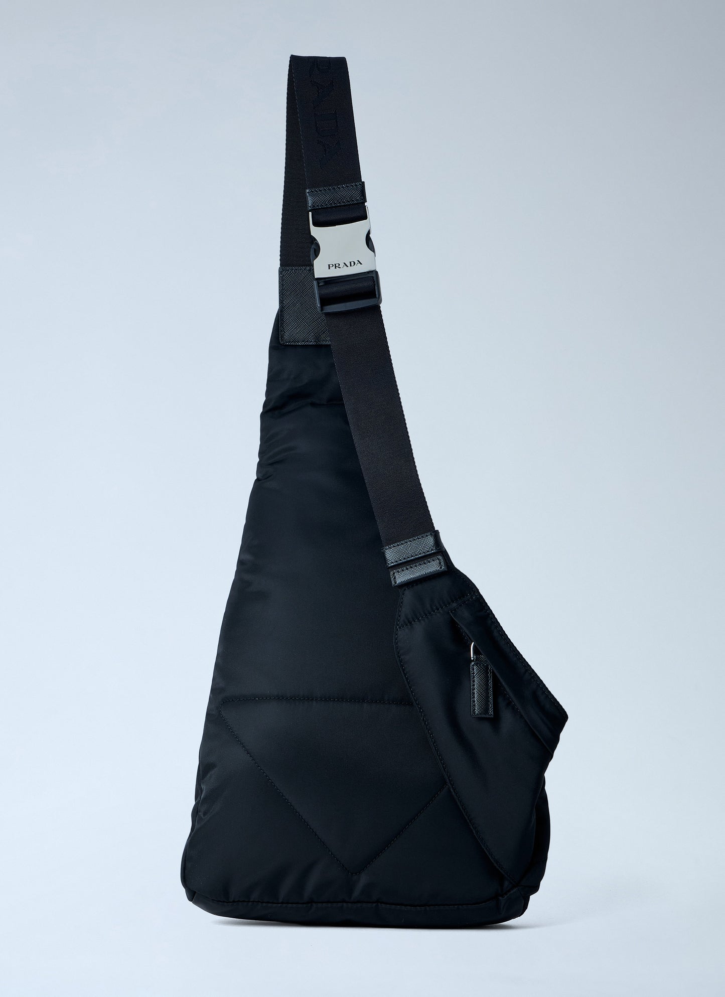 Prada Men Asymmetric Nylon Sling Bag PRADA