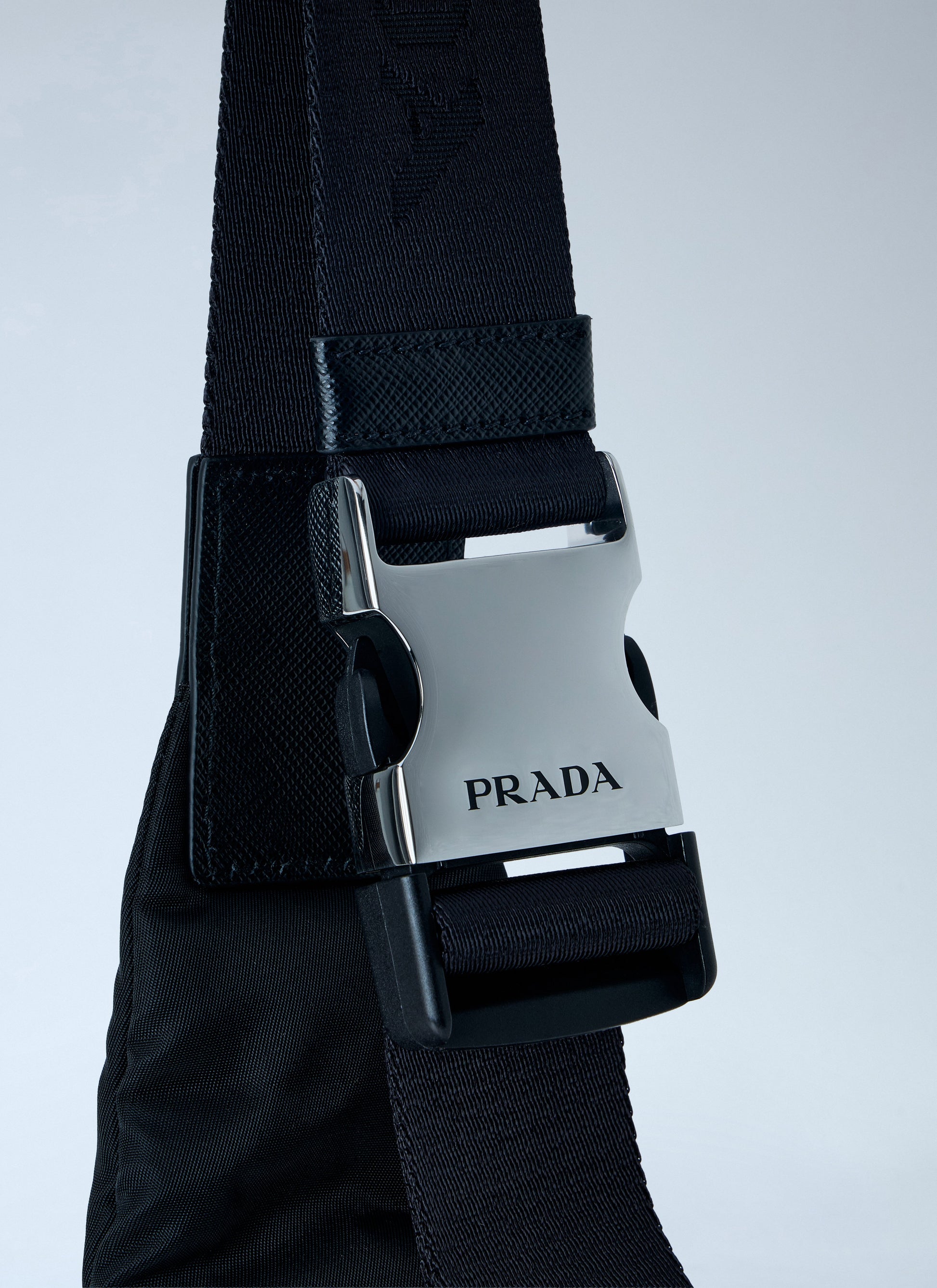 Prada Men Asymmetric Nylon Sling Bag PRADA