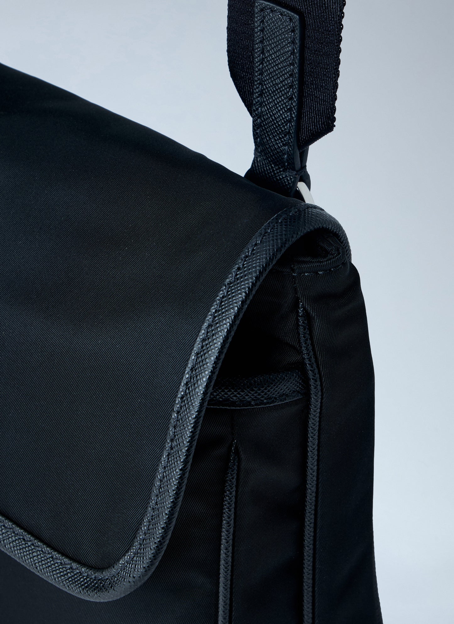 Prada Men Re-Nylon And Saffiano Leather Shoulder Bag PRADA