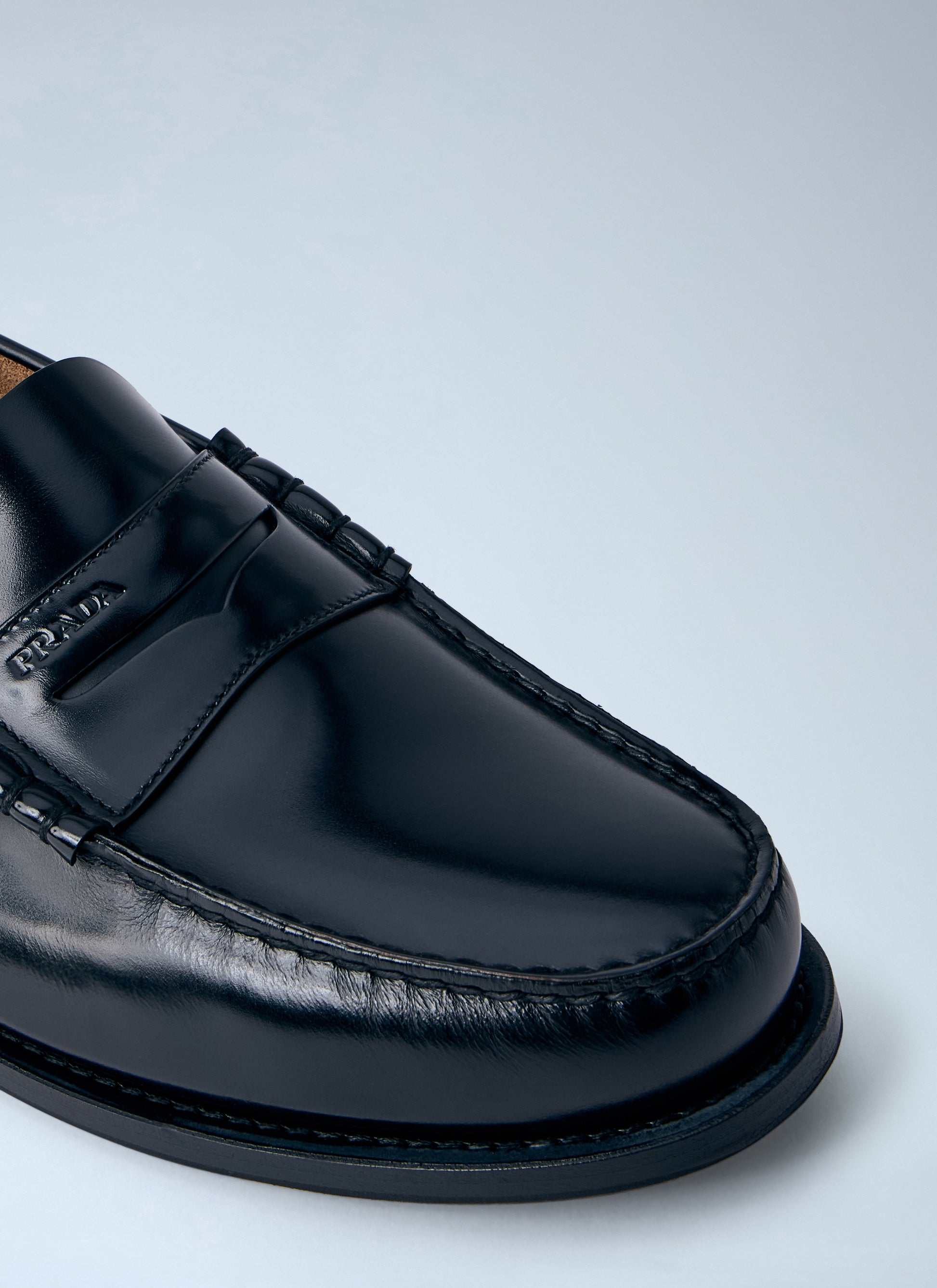 Prada Men Leather Loafers PRADA