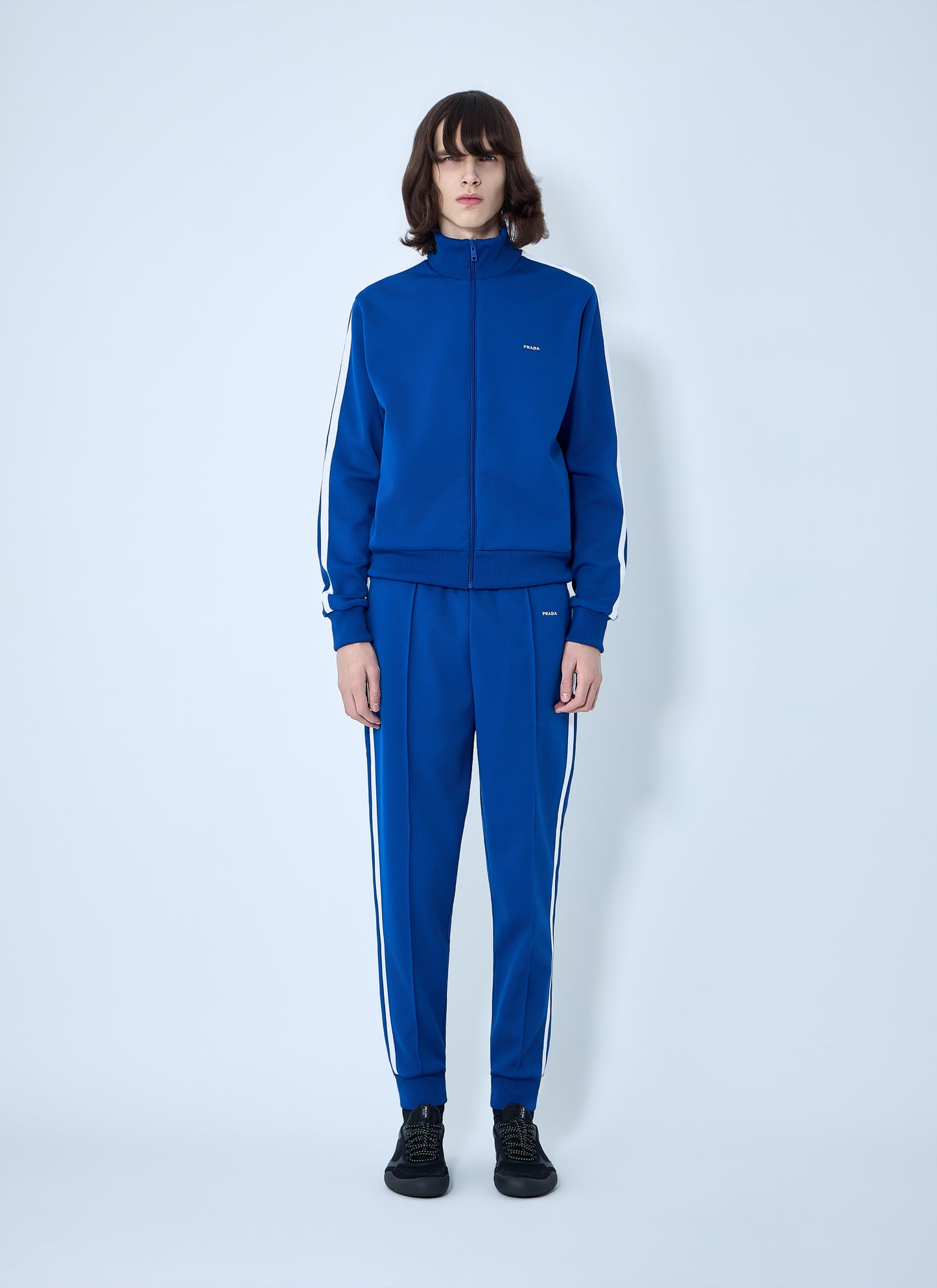 Prada Men Zip-Front Track Jacket PRADA