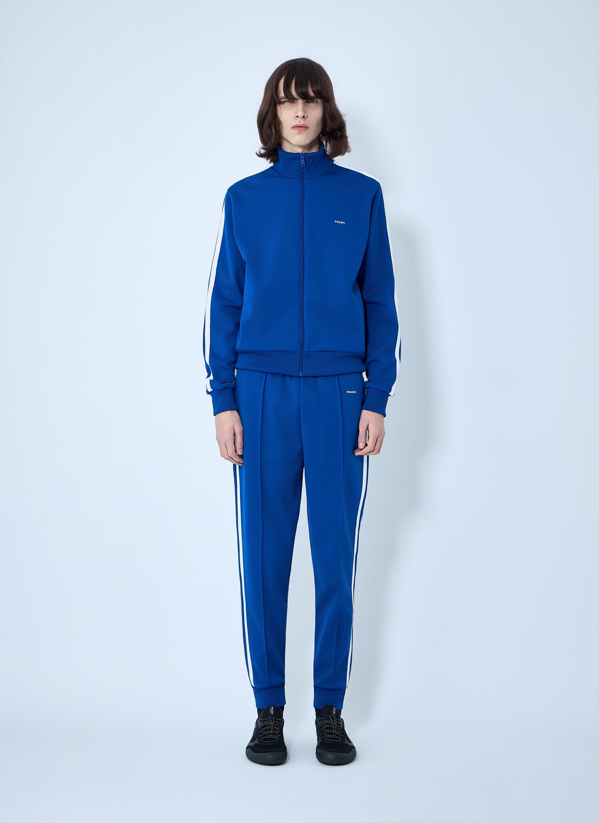 Prada Men Zip-Front Track Jacket PRADA