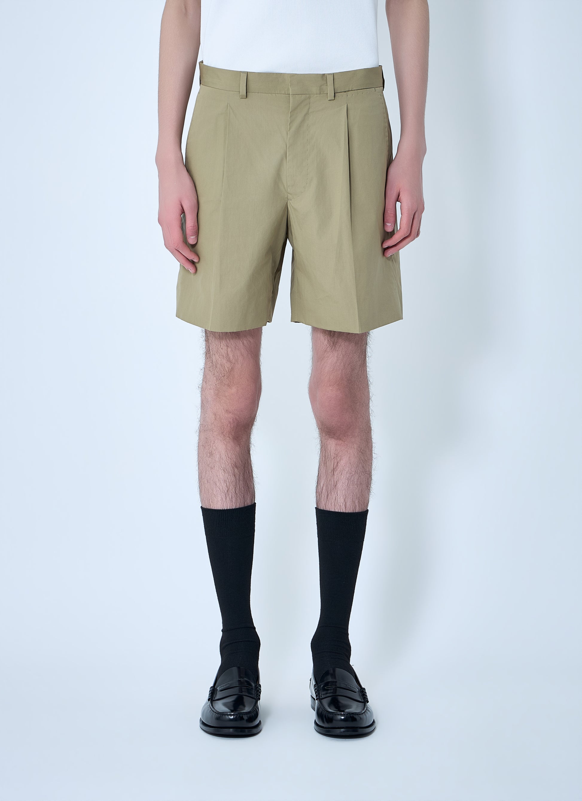 Prada Men Button Patch Pocket Trousers PRADA
