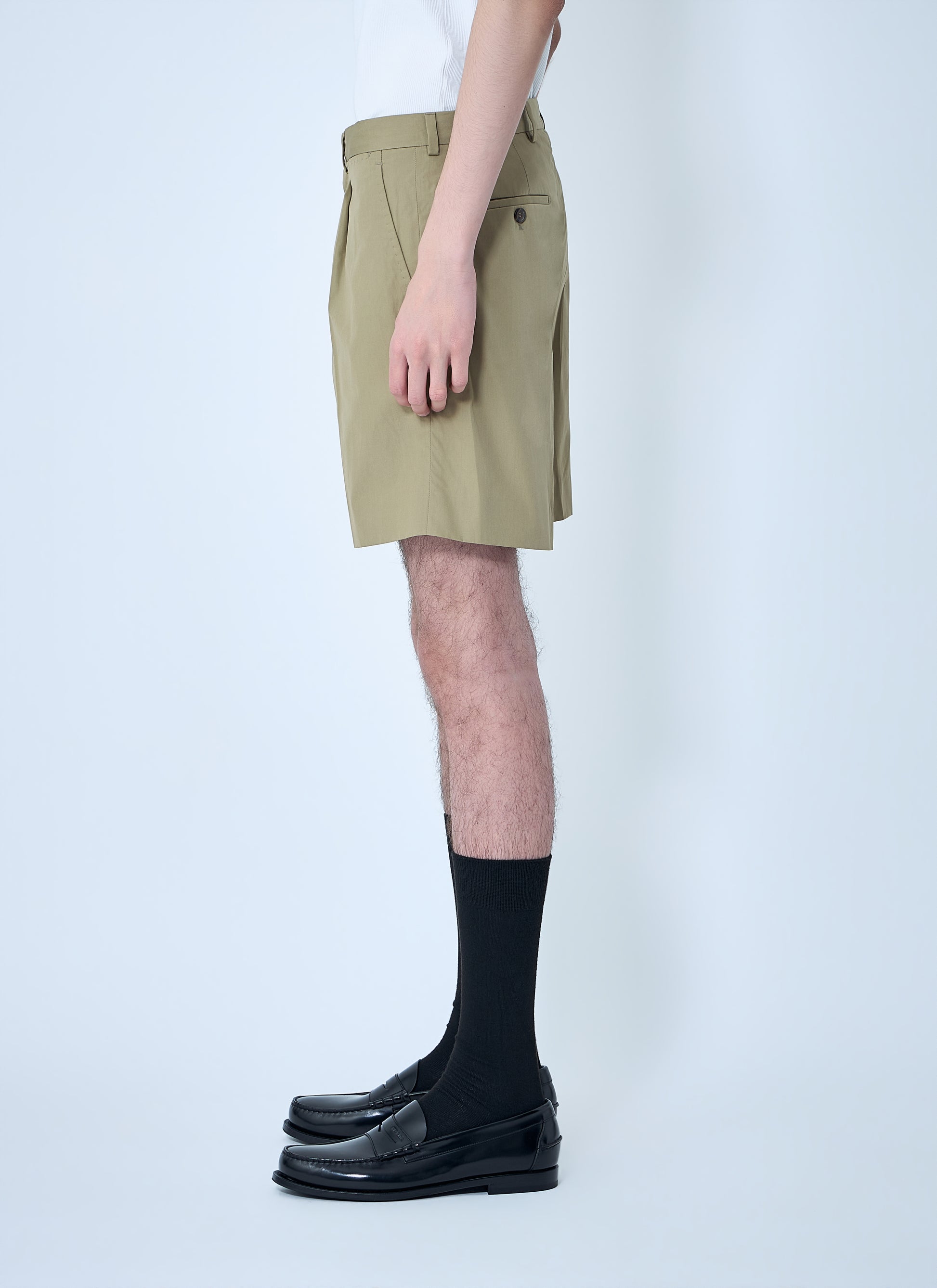 Prada Men Button Patch Pocket Trousers PRADA