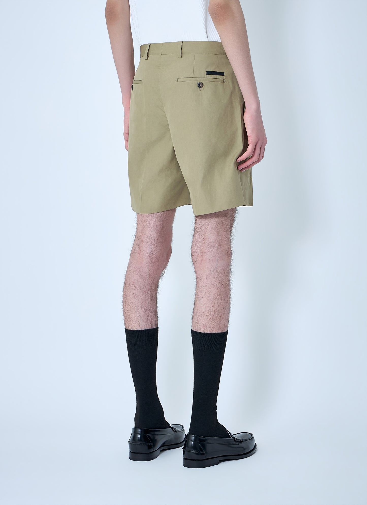 Prada Men Button Patch Pocket Trousers PRADA