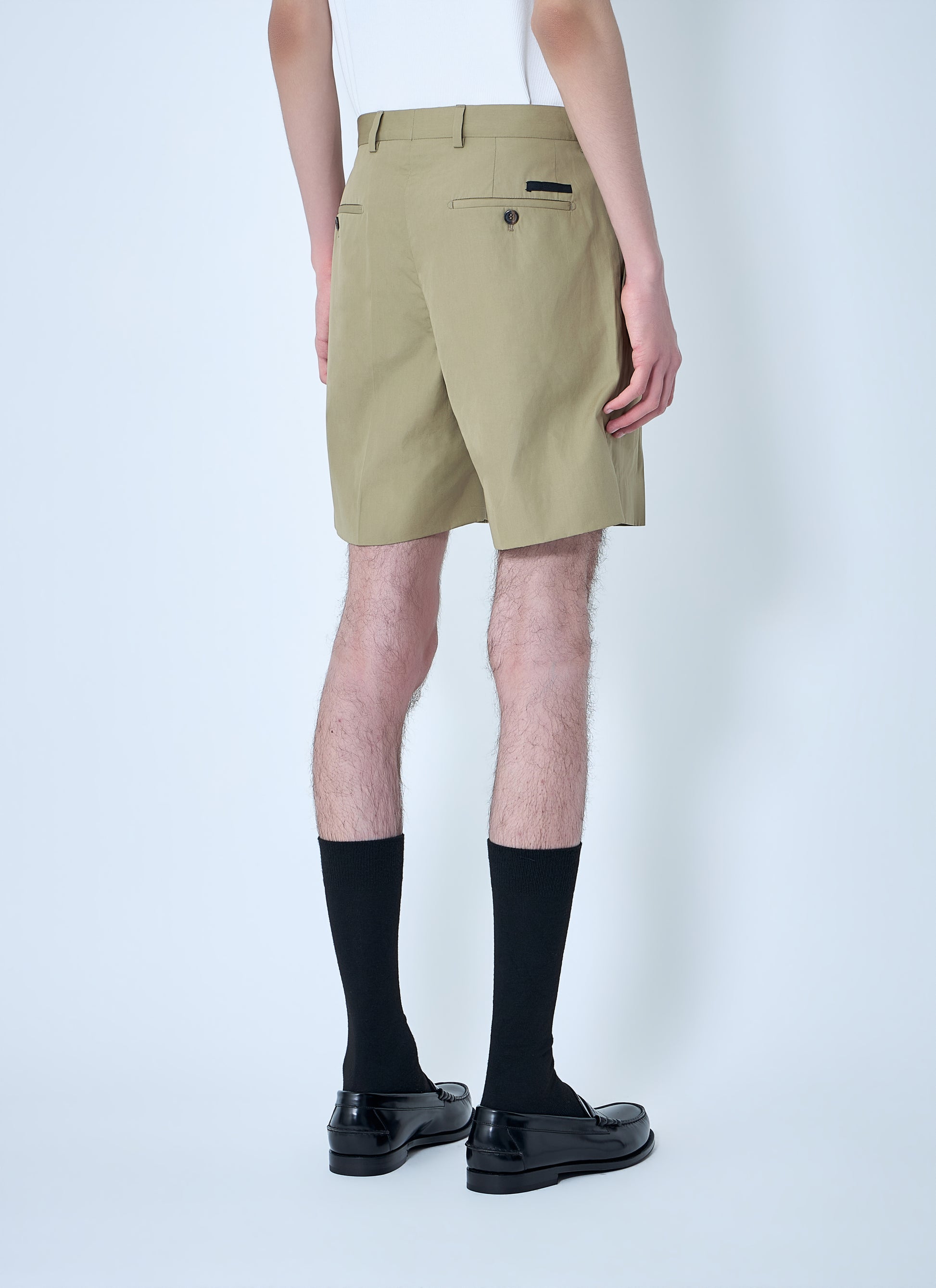 Prada Men Button Patch Pocket Trousers PRADA