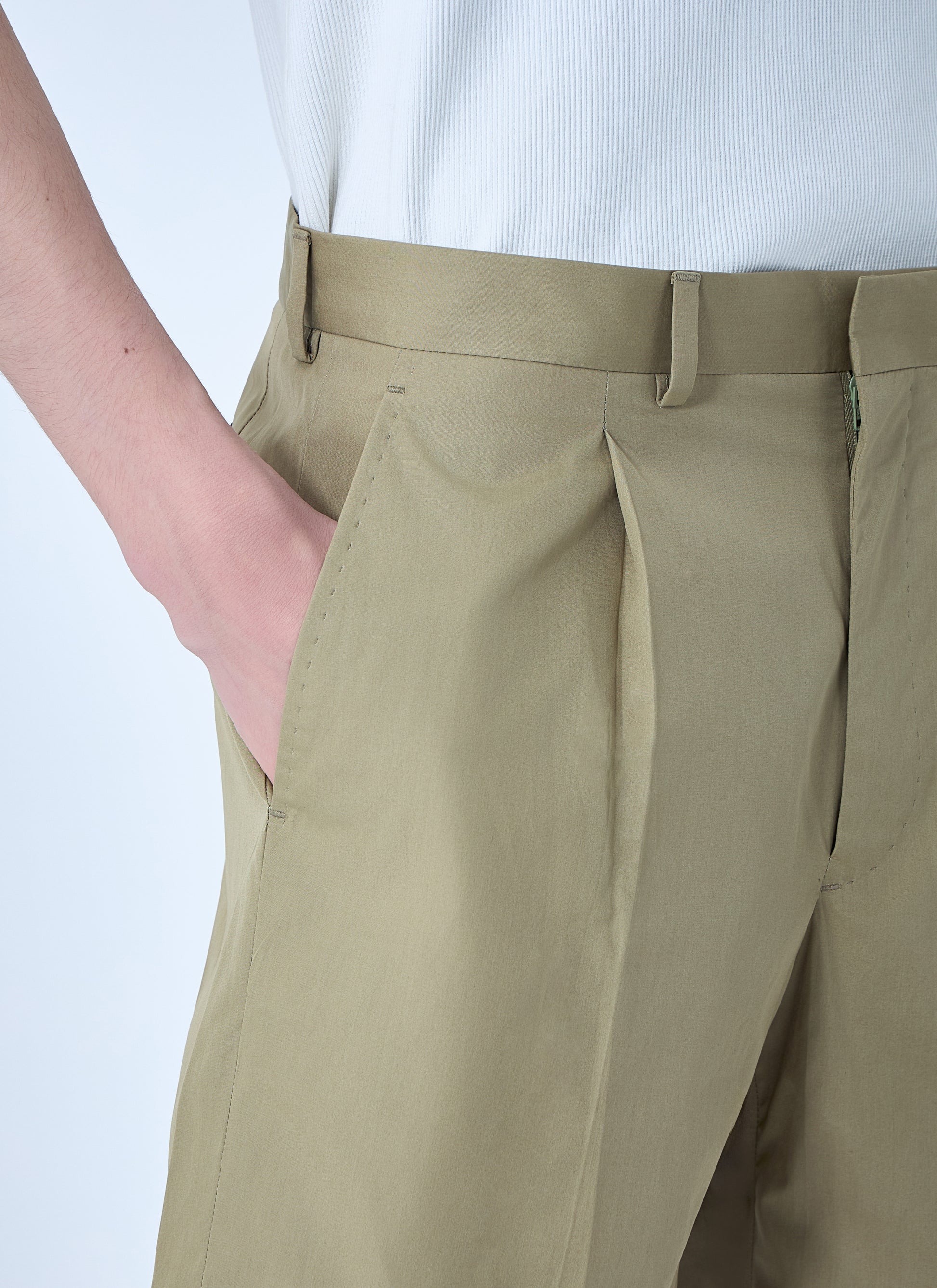 Prada Men Button Patch Pocket Trousers PRADA