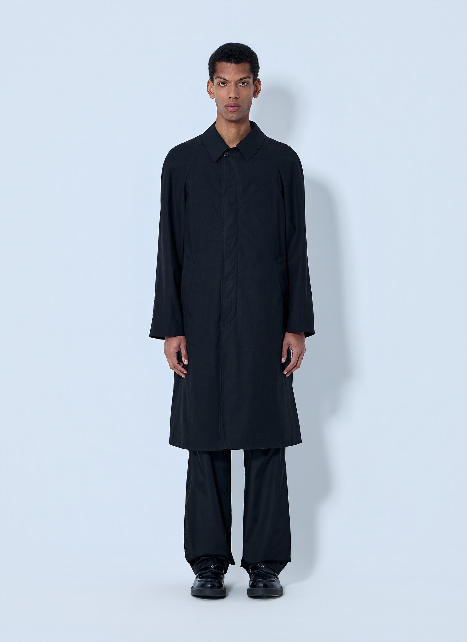 Prada Men Classic Single-Breasted Coat PRADA