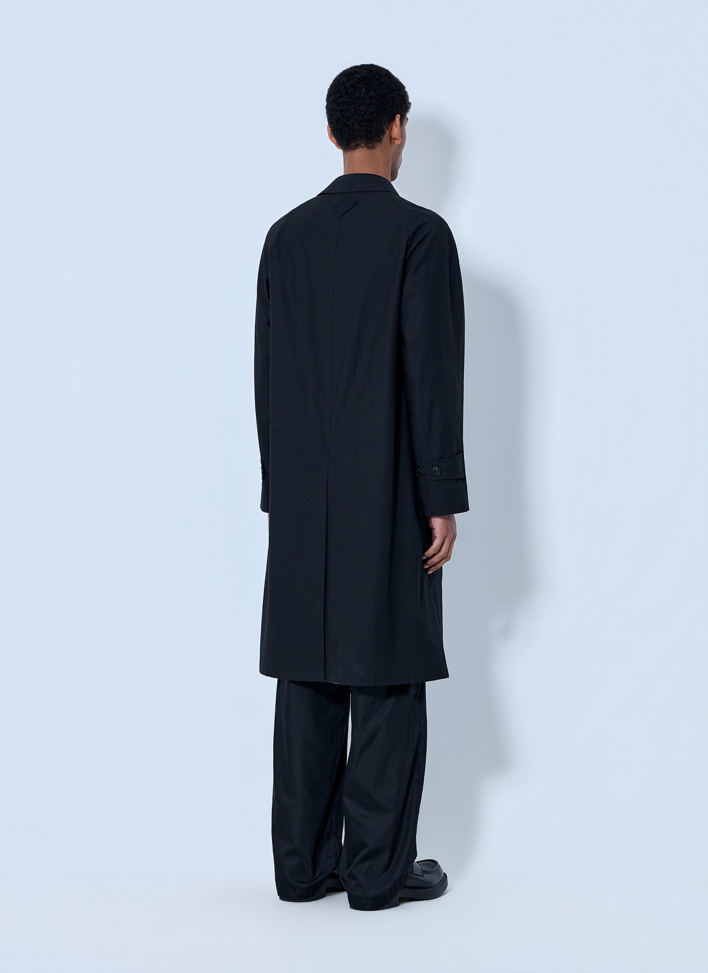 Prada Men Classic Single-Breasted Coat