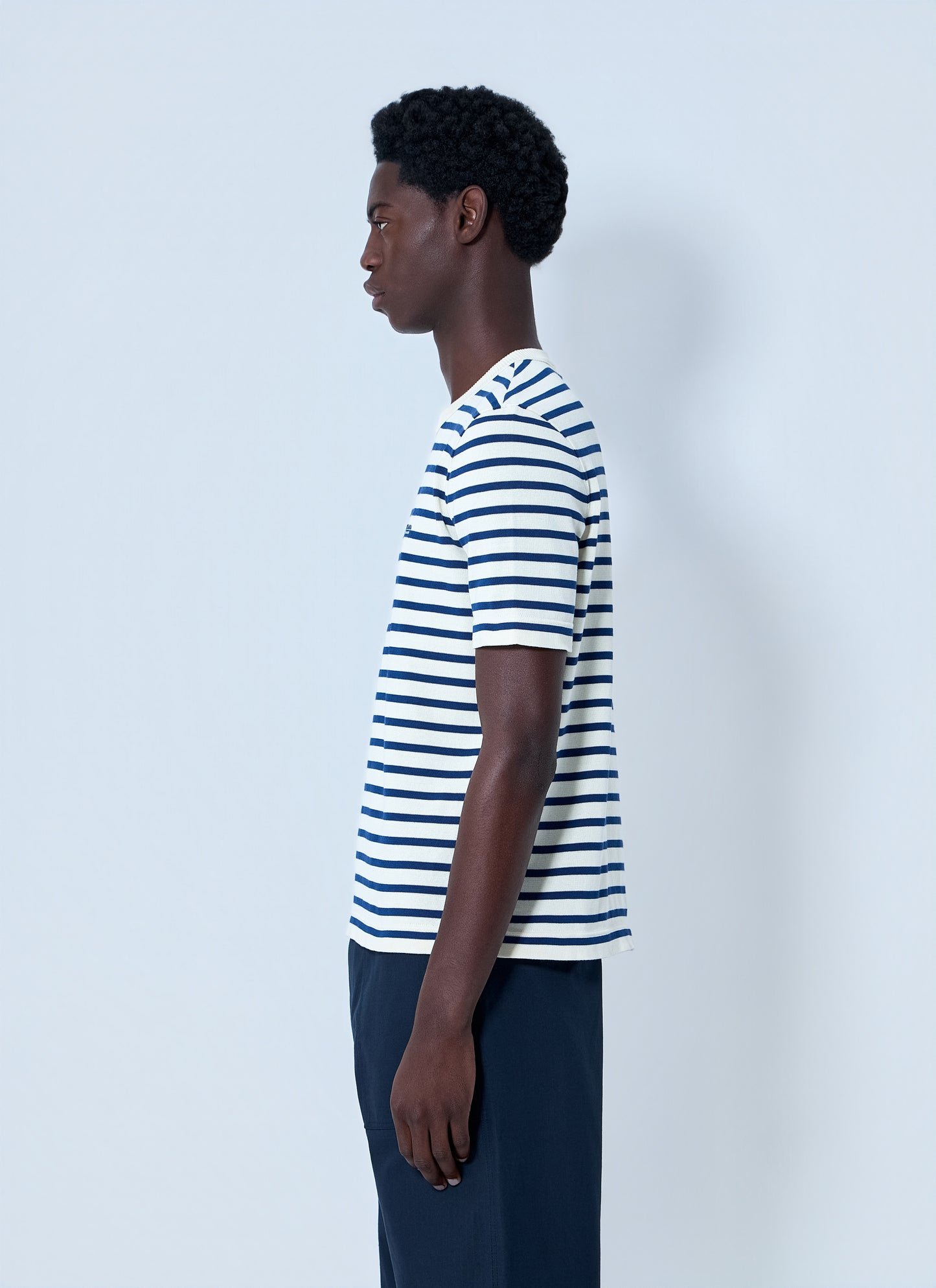 Prada Men Striped Crewneck T-Shirt PRADA