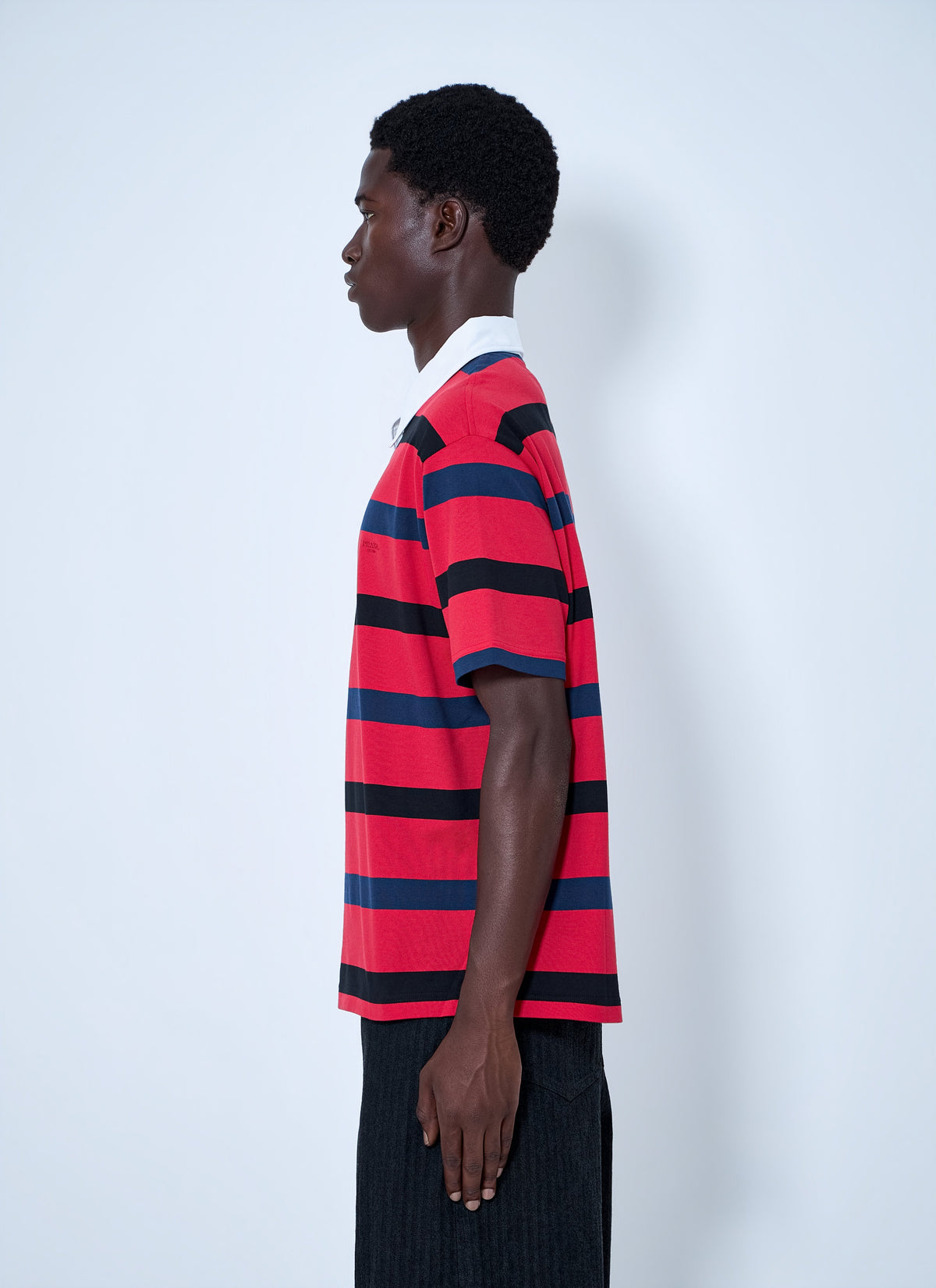 Prada Men Short-Sleeved Cotton Polo Shirt PRADA