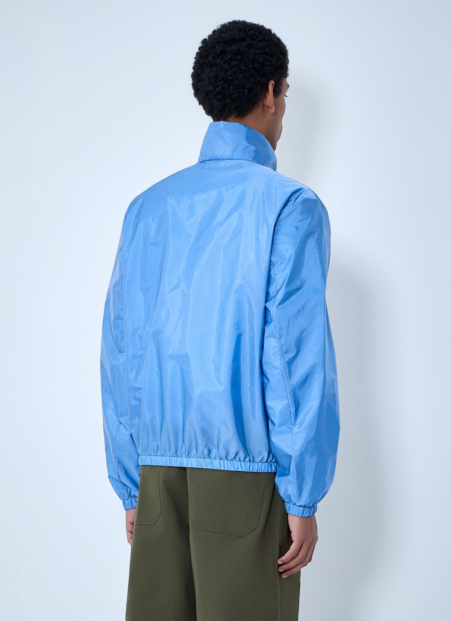 Prada Men High-Neck Zip Jacket PRADA