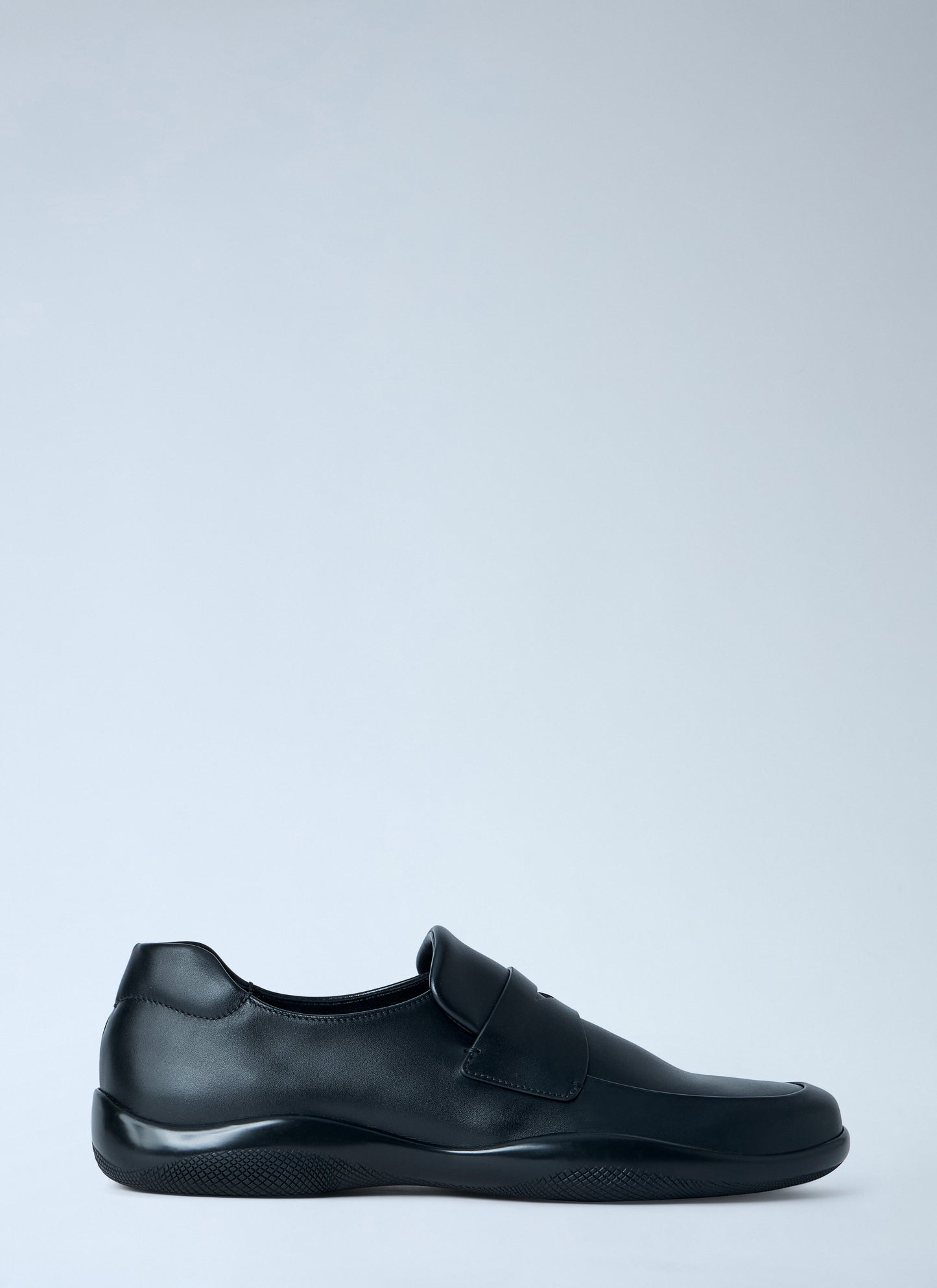 Prada Men Leather Loafers PRADA