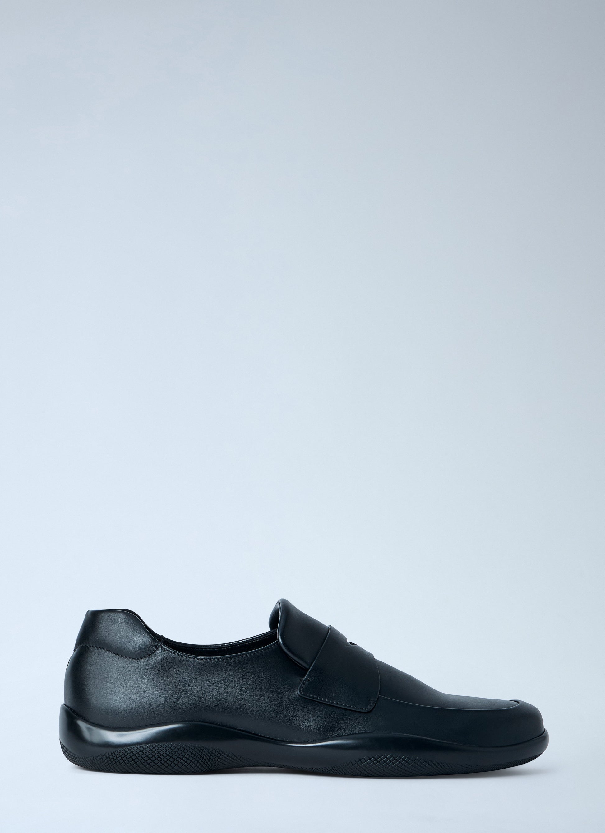 Prada Men Leather Loafers PRADA