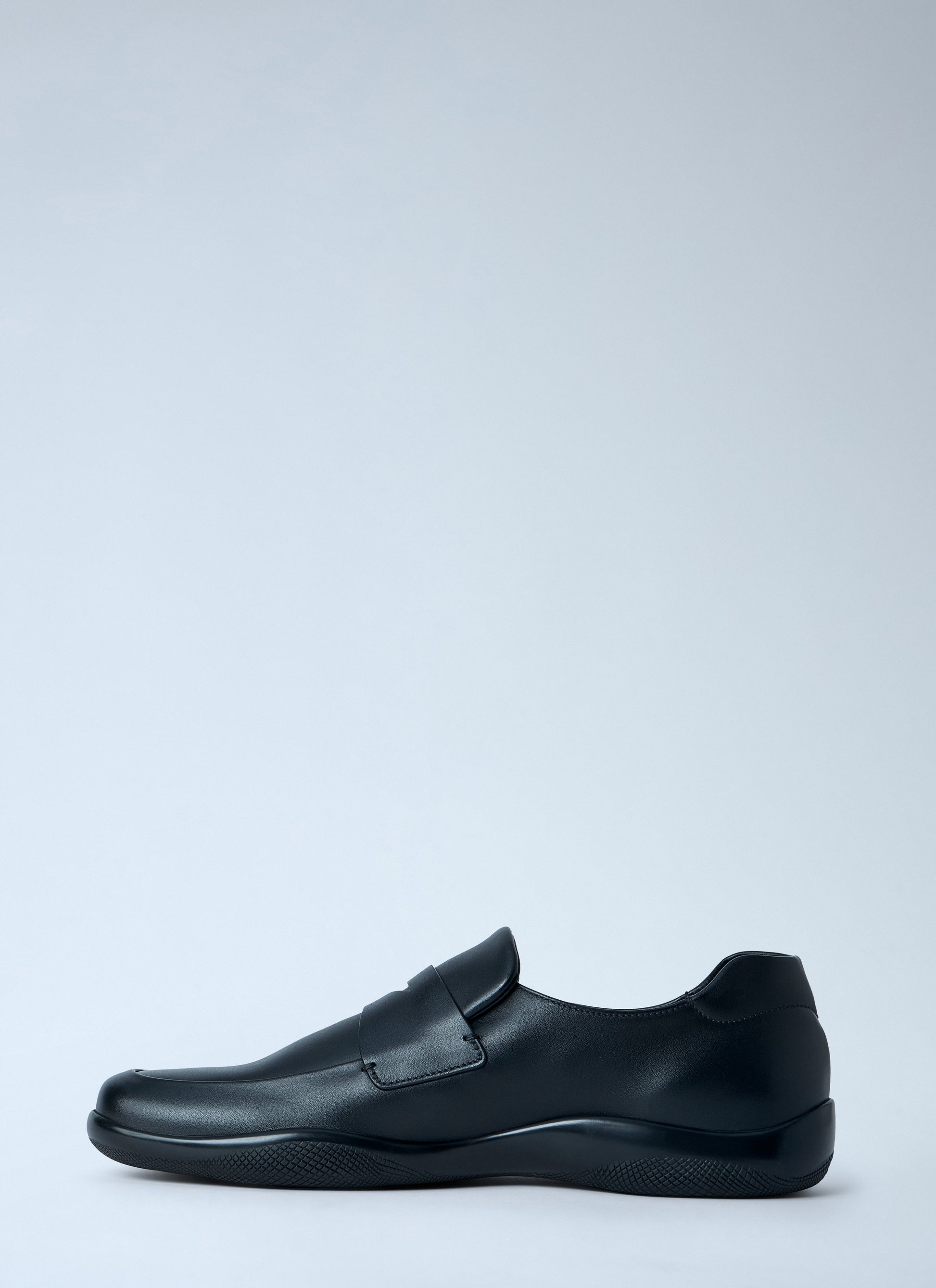 Prada Men Leather Loafers PRADA