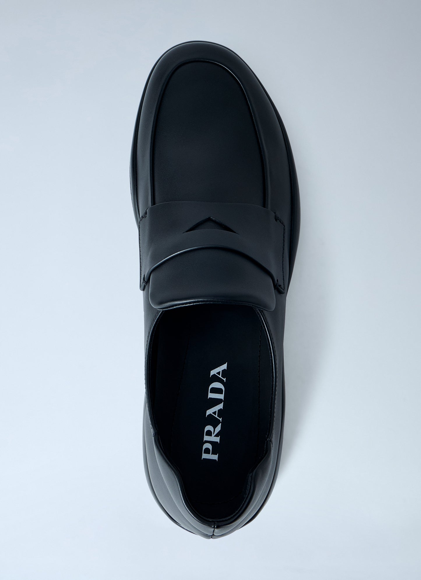 Prada Men Leather Loafers PRADA
