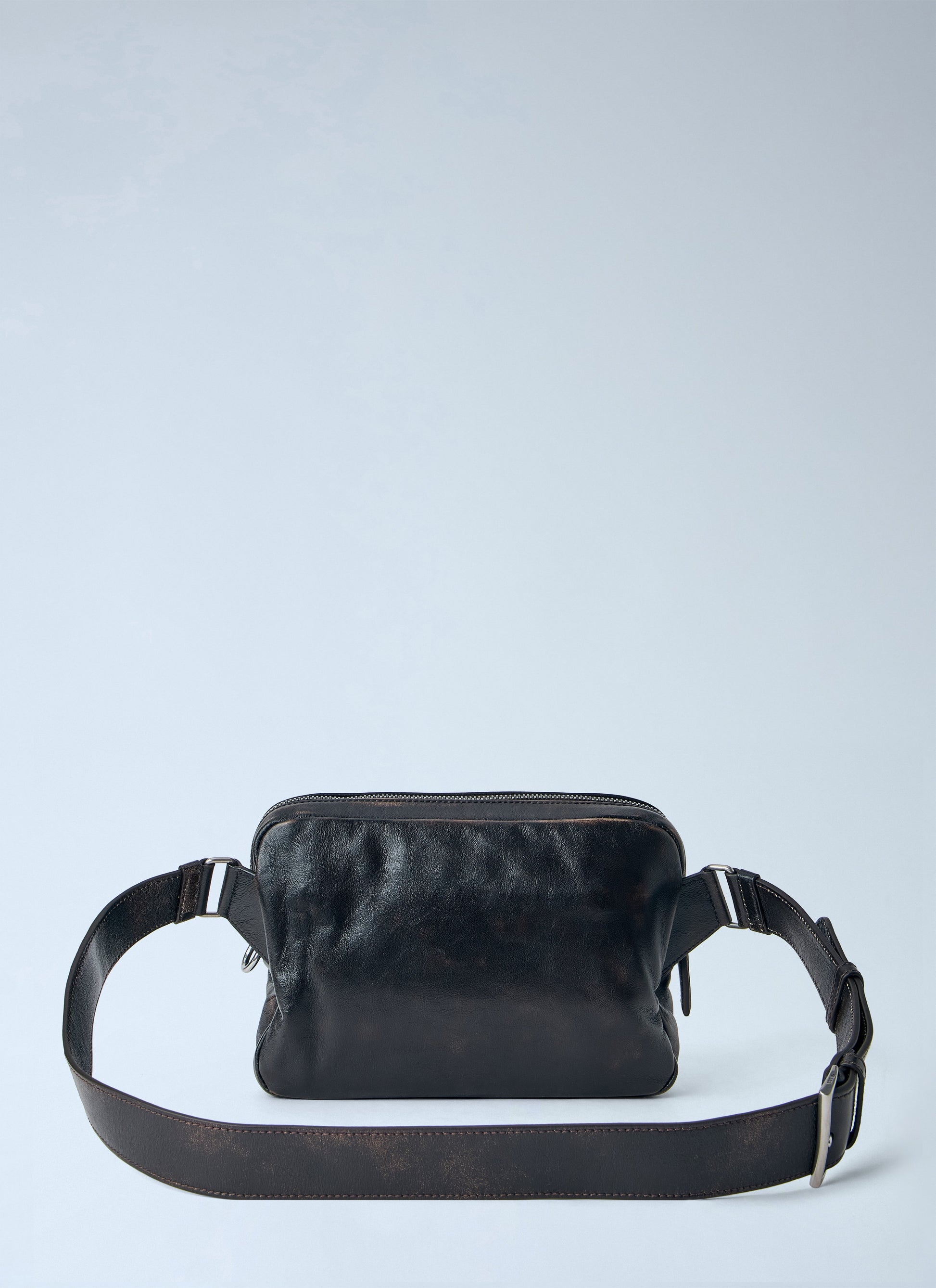 Prada Men Distressed Nappa Leather Shoulder Bag PRADA