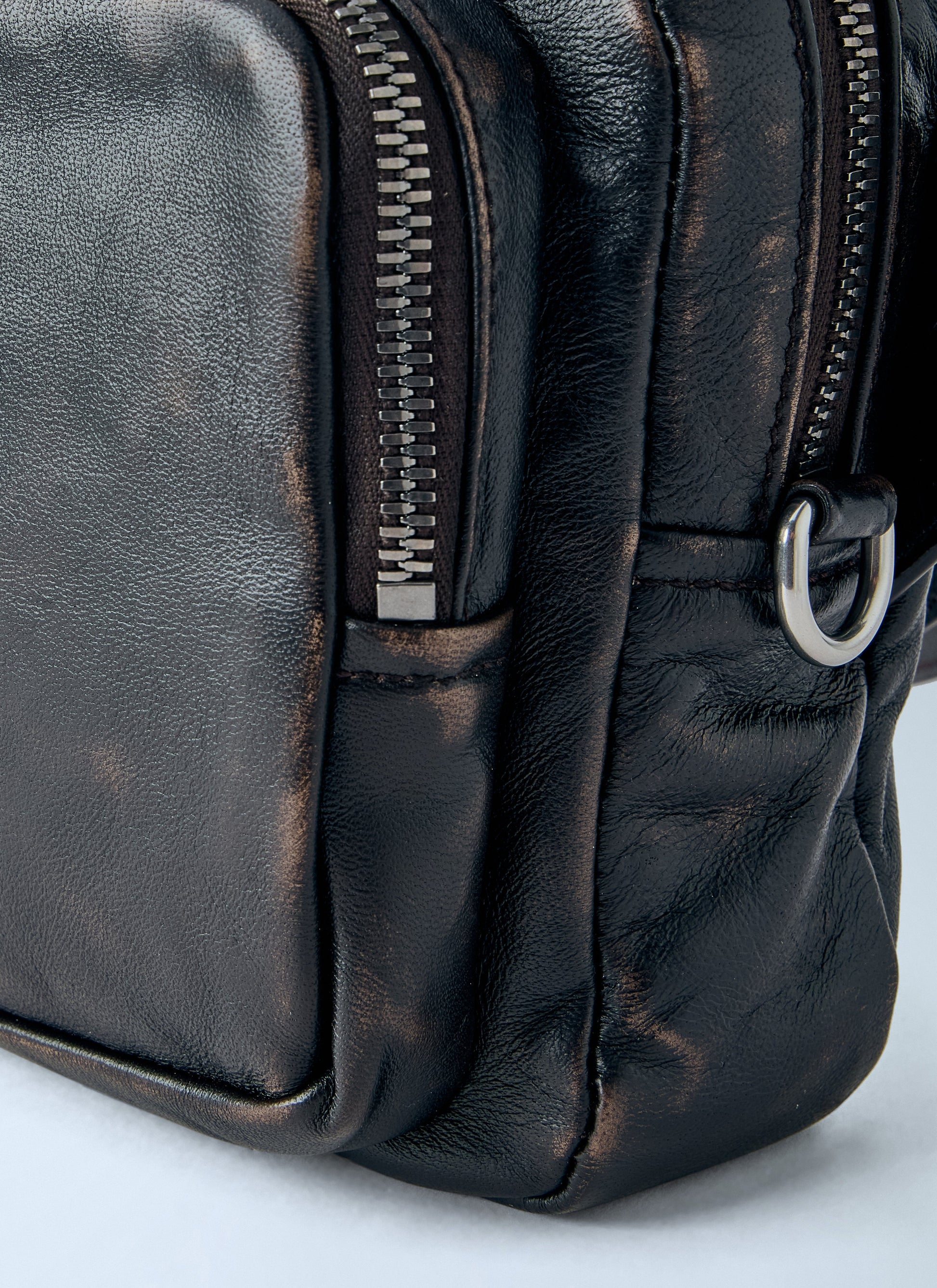 Prada Men Distressed Nappa Leather Shoulder Bag PRADA